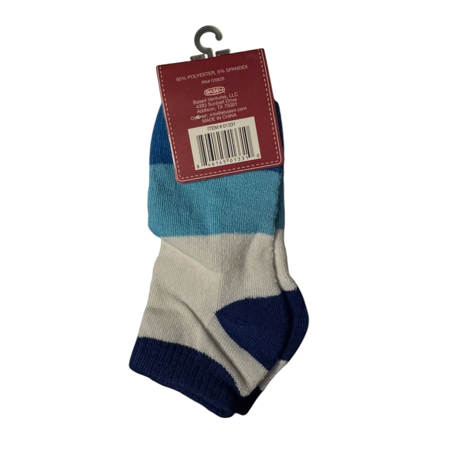 Other Campton & Co. Women’s Blue Striped Ankle Socks 9 to 11 NWT Size ONE SIZE - 3 Thumbnail