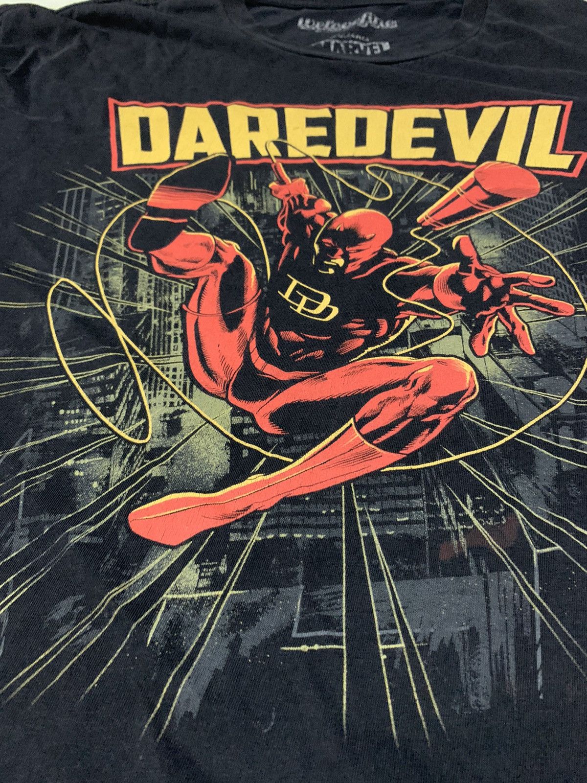 Anime × DC Comics × Marvel Comics Daredevil Comic Promo T-shirt Size US XL / EU 56 / 4 - 5 Thumbnail