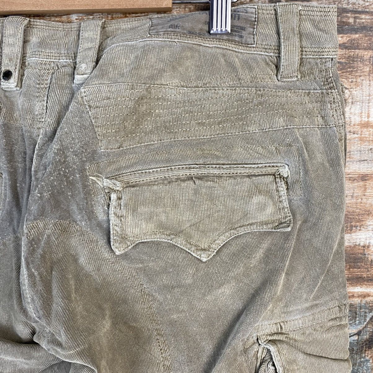 Jimmy Taverniti DL Jimmy Taverniti Beige Cargo Multipocket Pants #C1220 Size US 31 - 19 Thumbnail