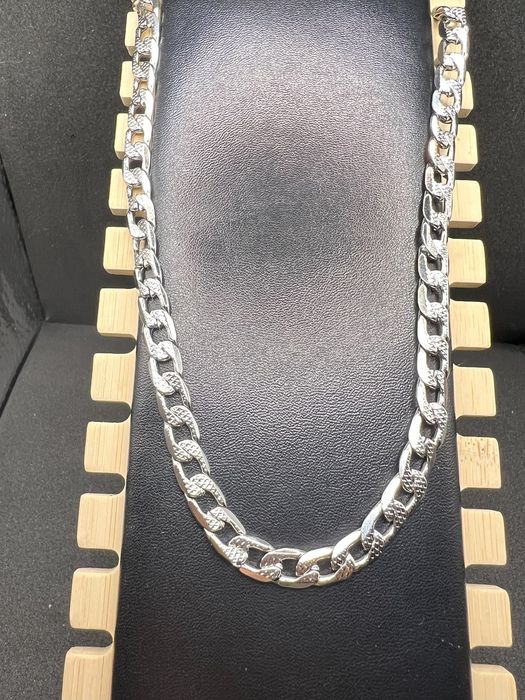 Silver Cuban Chain Necklace | Grailed