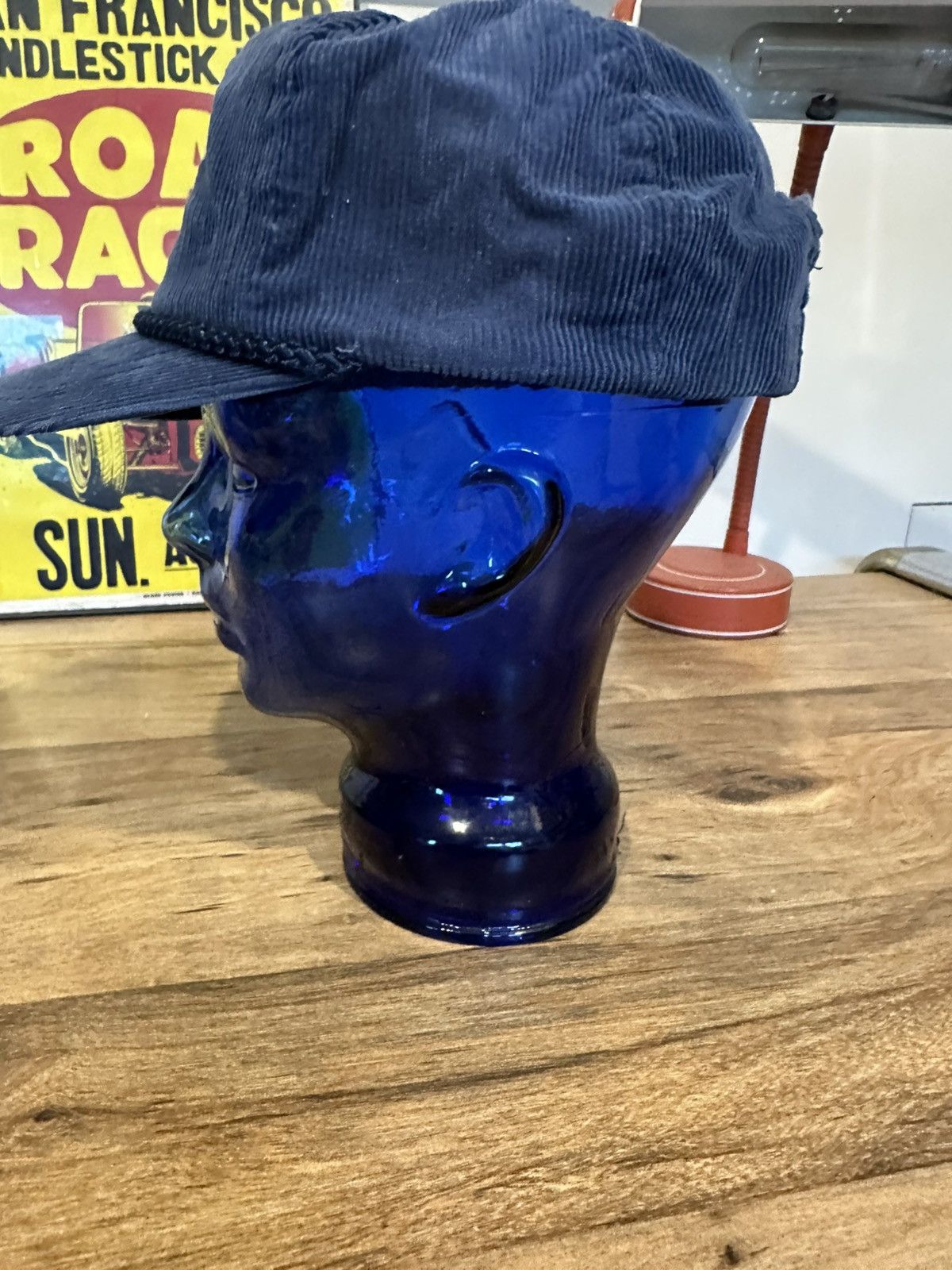 Levi's Vintage Levis Dockers Blue Corduroy Snapback Size ONE SIZE - 3 Thumbnail