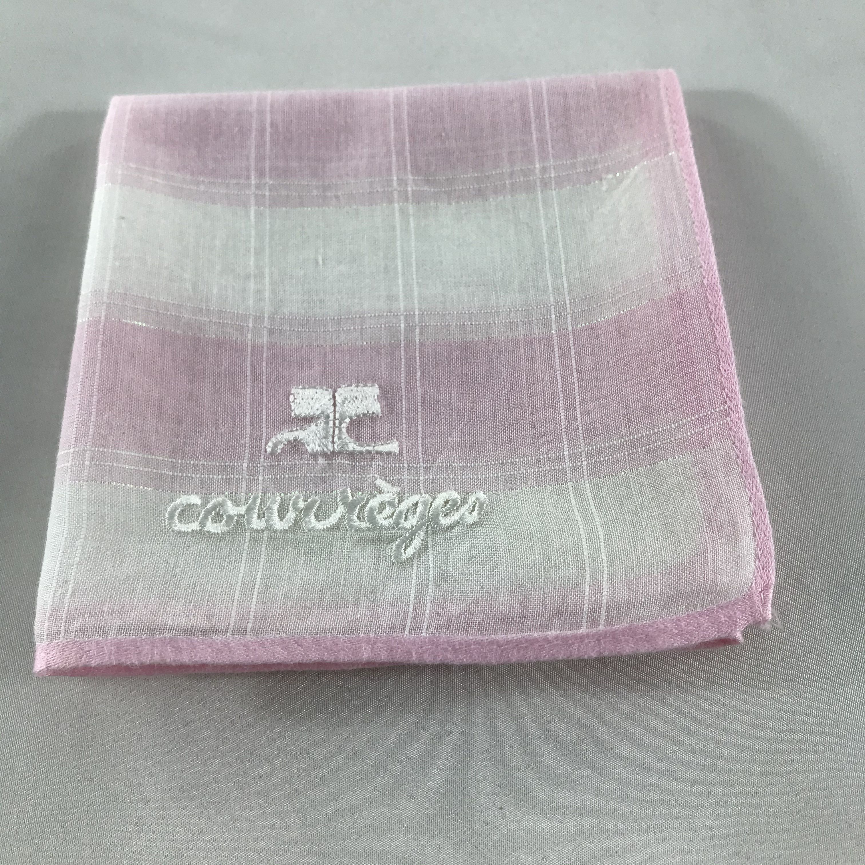 Courreges Courreges Handkerchief Neckerchief Bandana H50 Size ONE SIZE - 7 Thumbnail