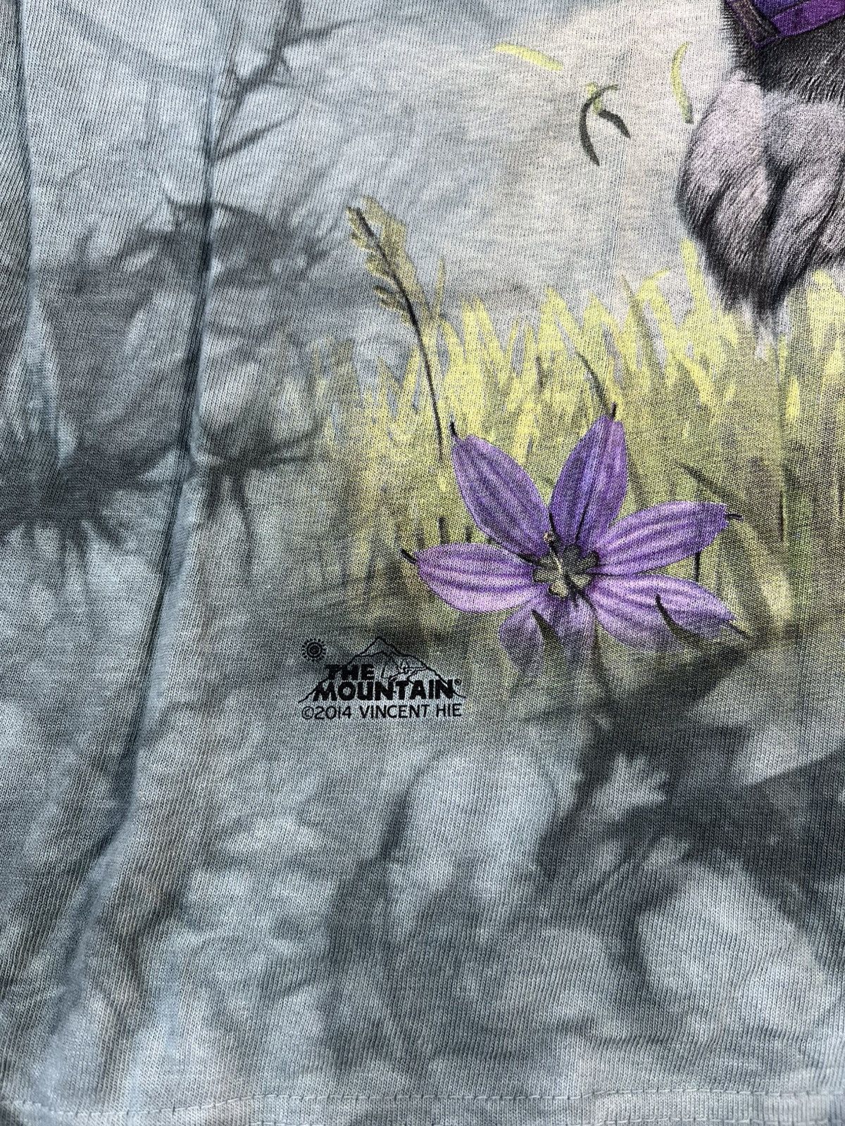 The Mountain × Vintage Vintage The Mountain White Rabbit Tie-Dye T Shirt Size US L / EU 52-54 / 3 - 2 Thumbnail