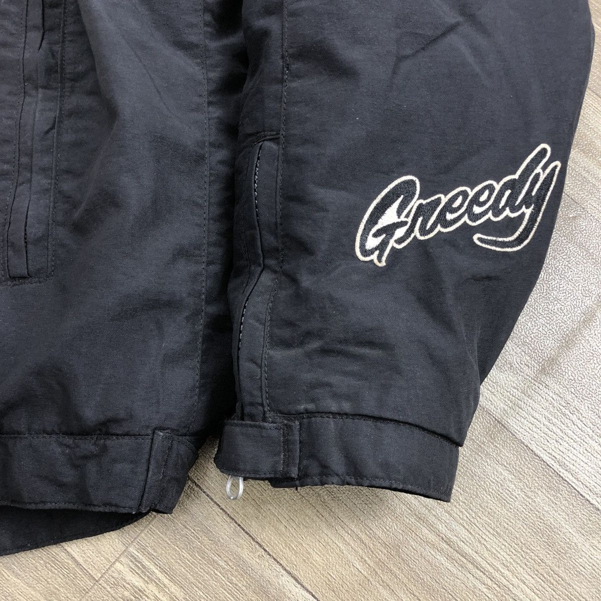 Vintage Vintage GREEDY 51 M.C.G Racing Motorcycle Bikers Jacket Size US L / EU 52-54 / 3 - 16 Thumbnail