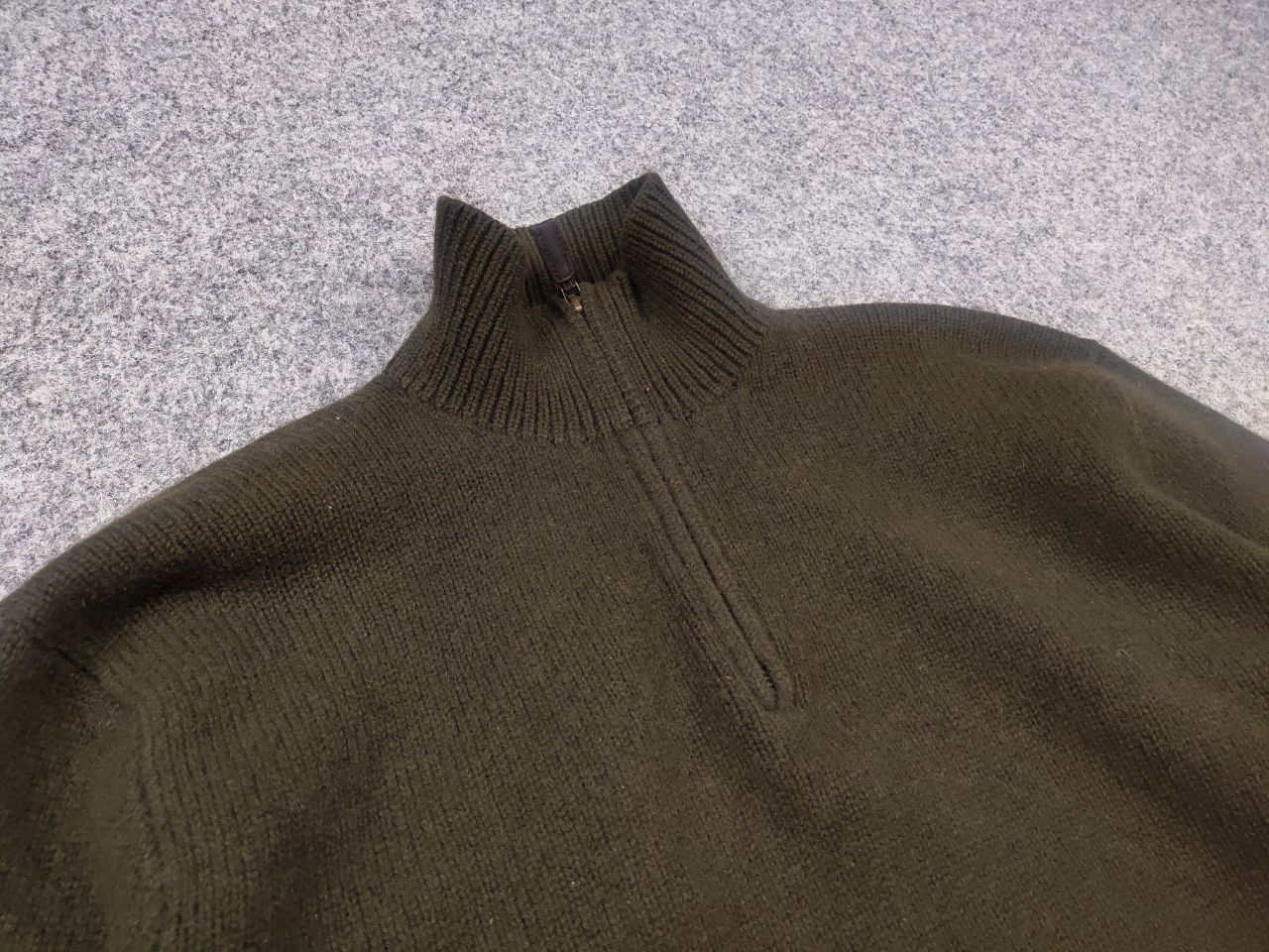 Polo Ralph Lauren Vintage 90's Polo Ralph Lauren wool half zip Knit Sweater Size US L / EU 52-54 / 3 - 6 Thumbnail