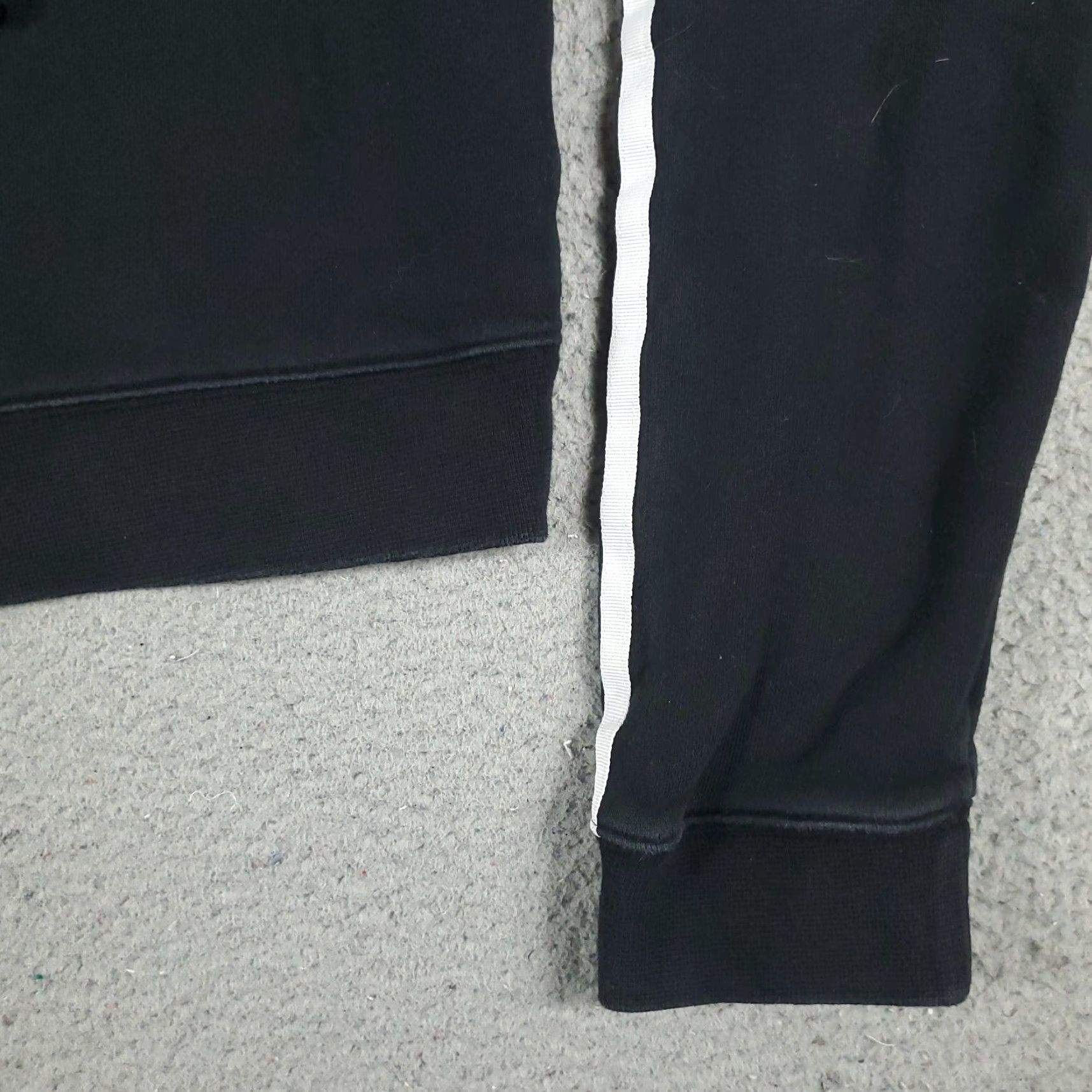 Adidas Adidas Hoodie Womens XS Black White Cropped Pullover Sweatshirt Cotton Blend Logo Size XS / US 0-2 / IT 36-38 - 5 Thumbnail