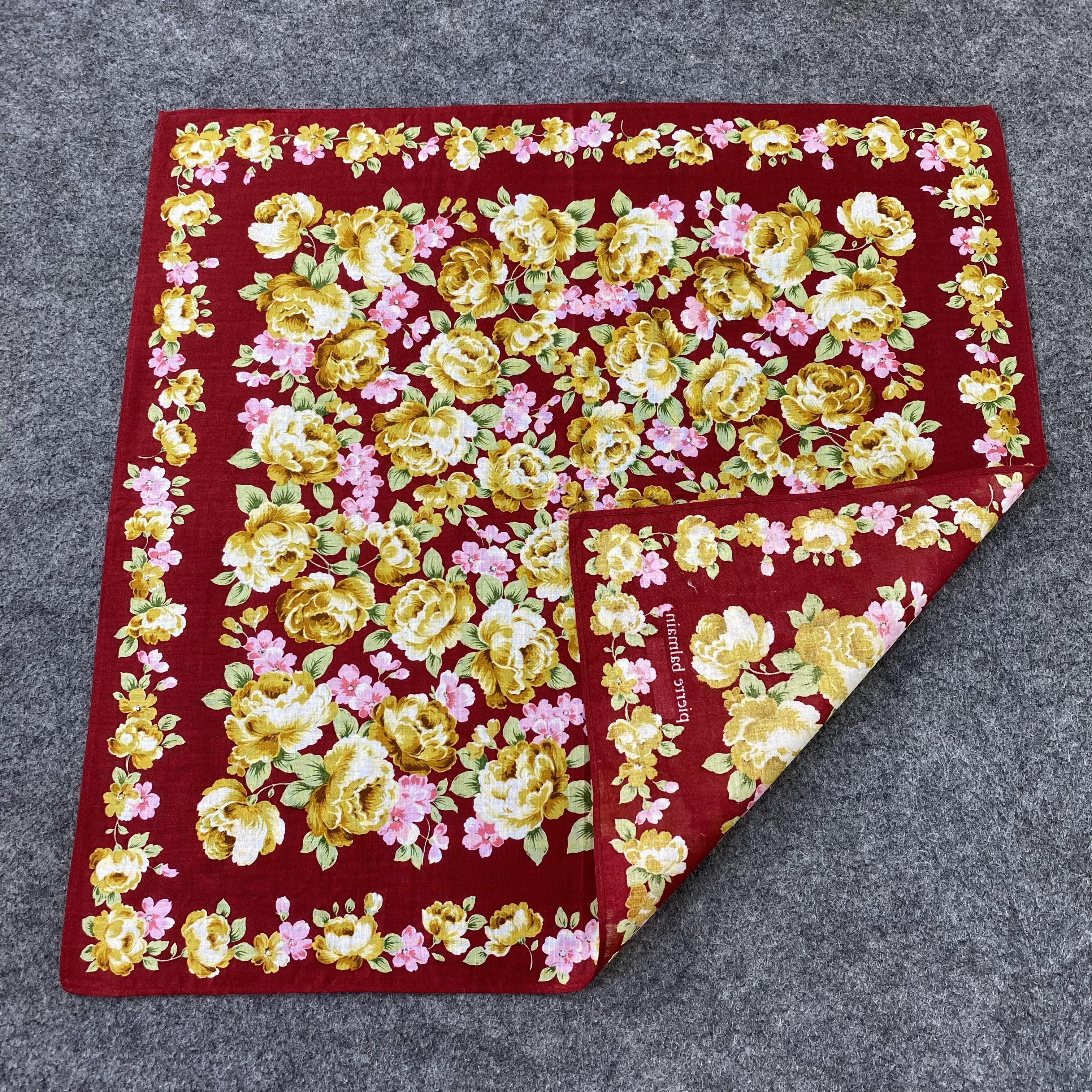 Pierre Balmain × Vintage Pierre Balmain Handkerchief / Bandana / NeckerchiefB1388 Size ONE SIZE - 6 Thumbnail