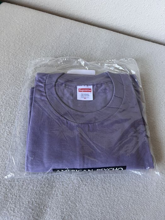 Supreme Supreme American Psycho Tee in Dusty Purple | Grailed