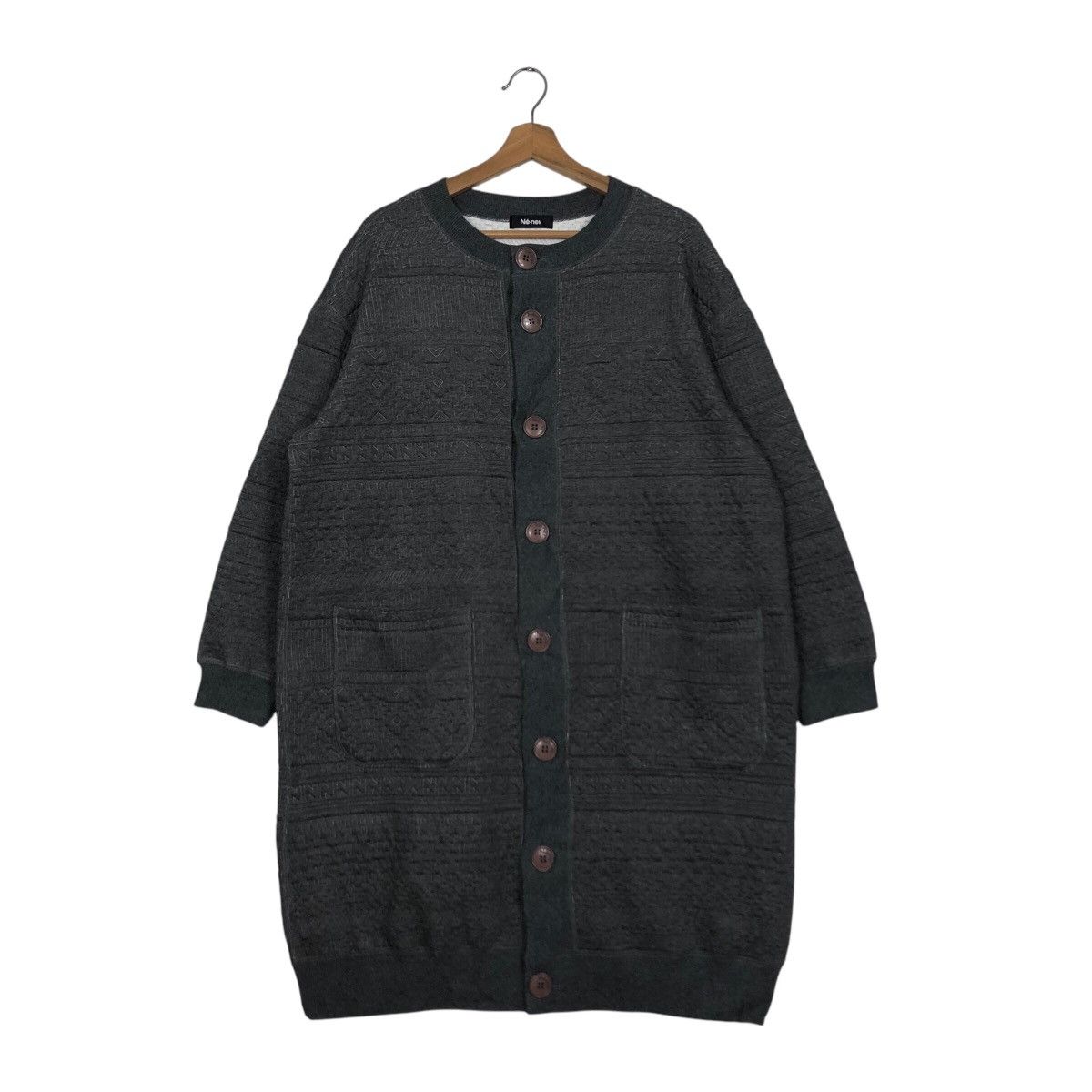 Issey Miyake 📌Vintage Long Jacket Button Ne-Net Japan Issey Miyake Size US M / EU 48-50 / 2 - 2 Thumbnail
