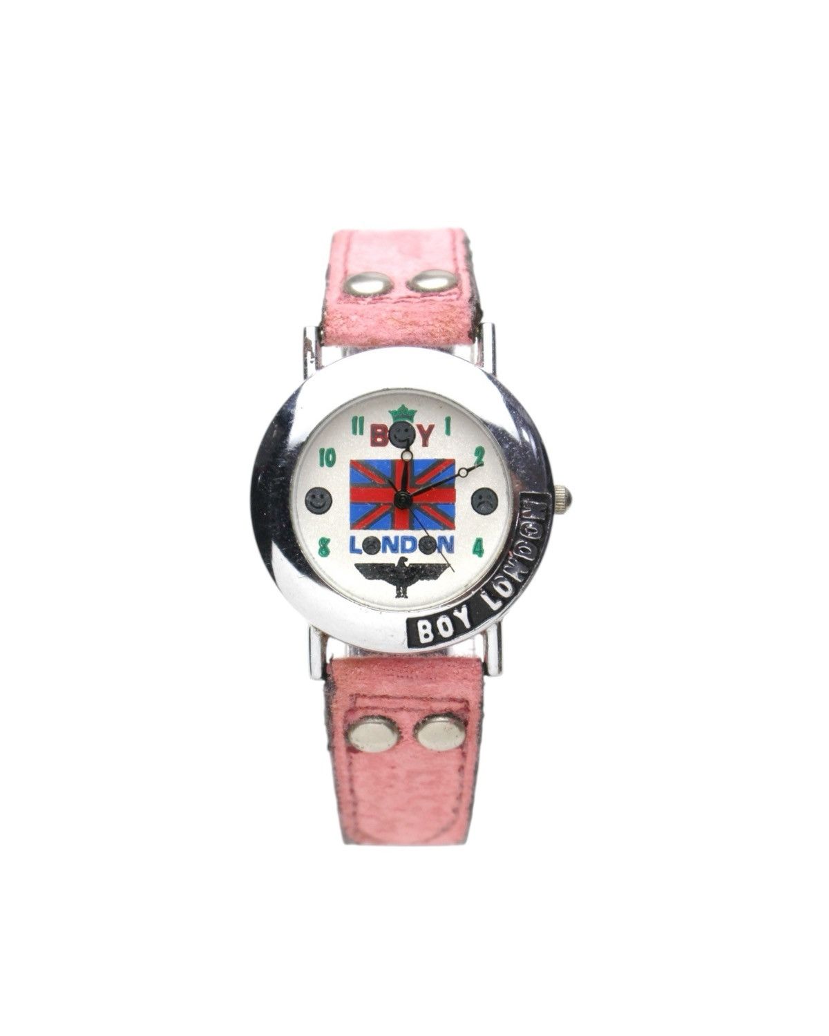 Japanese Brand 1990S BOY LONDON PINK ANARCHY PUNK STREET WEAR WATCH Size ONE SIZE - 2 Thumbnail