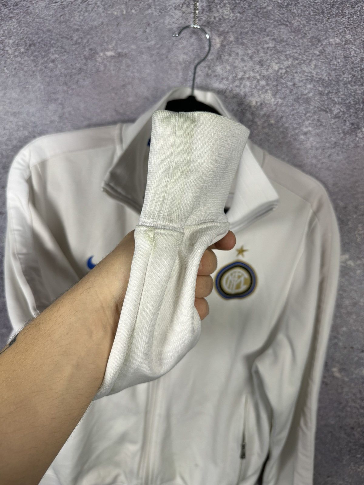 Nike × Vintage Nike Inter Milan 2009/10 Zip Up Training Track Jacket Small Size US S / EU 44-46 / 1 - 19 Thumbnail