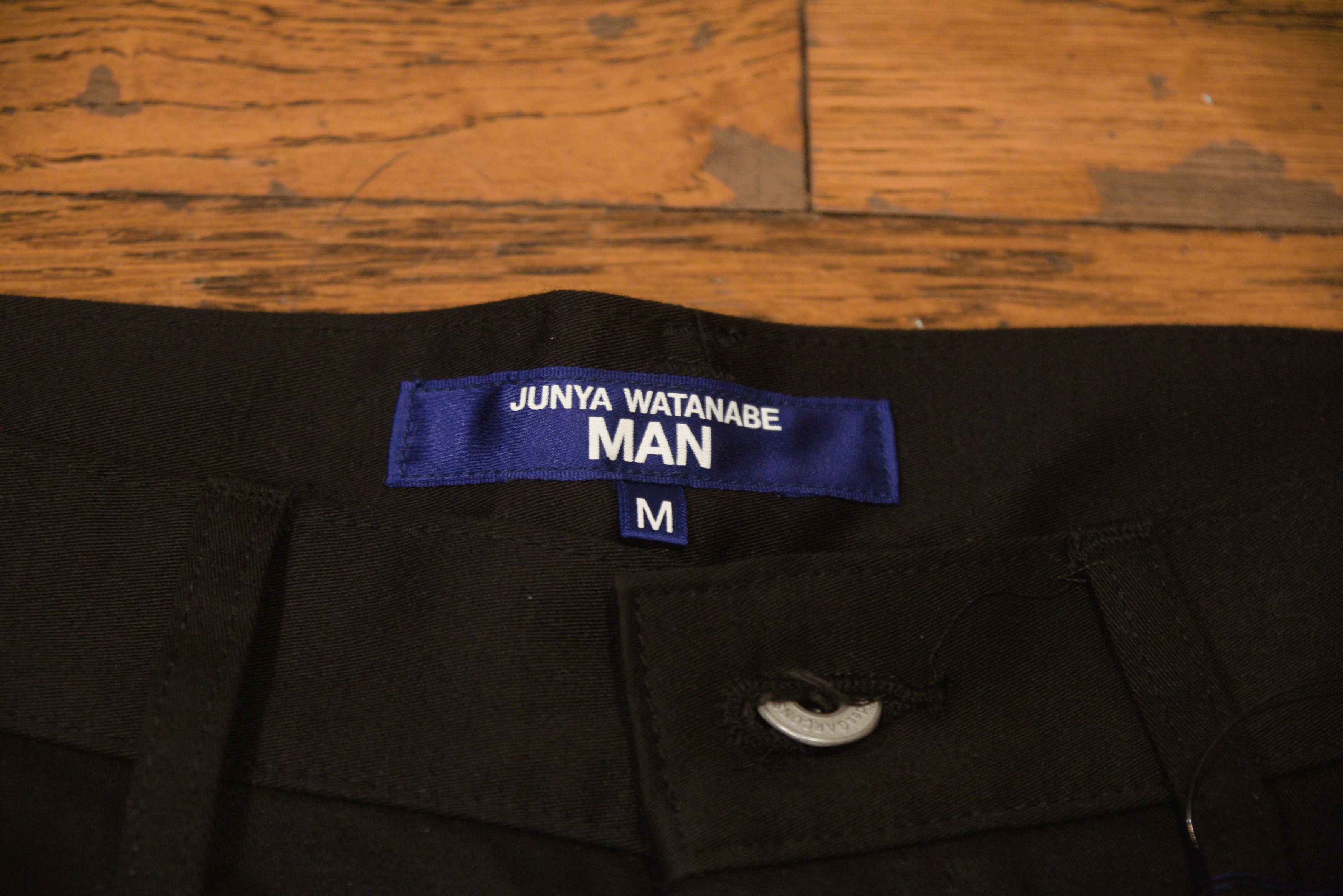 Junya Watanabe Junya Watanabe MAN CDG AW23 Black Cotton Biker Pants Size US 31 - 5 Thumbnail