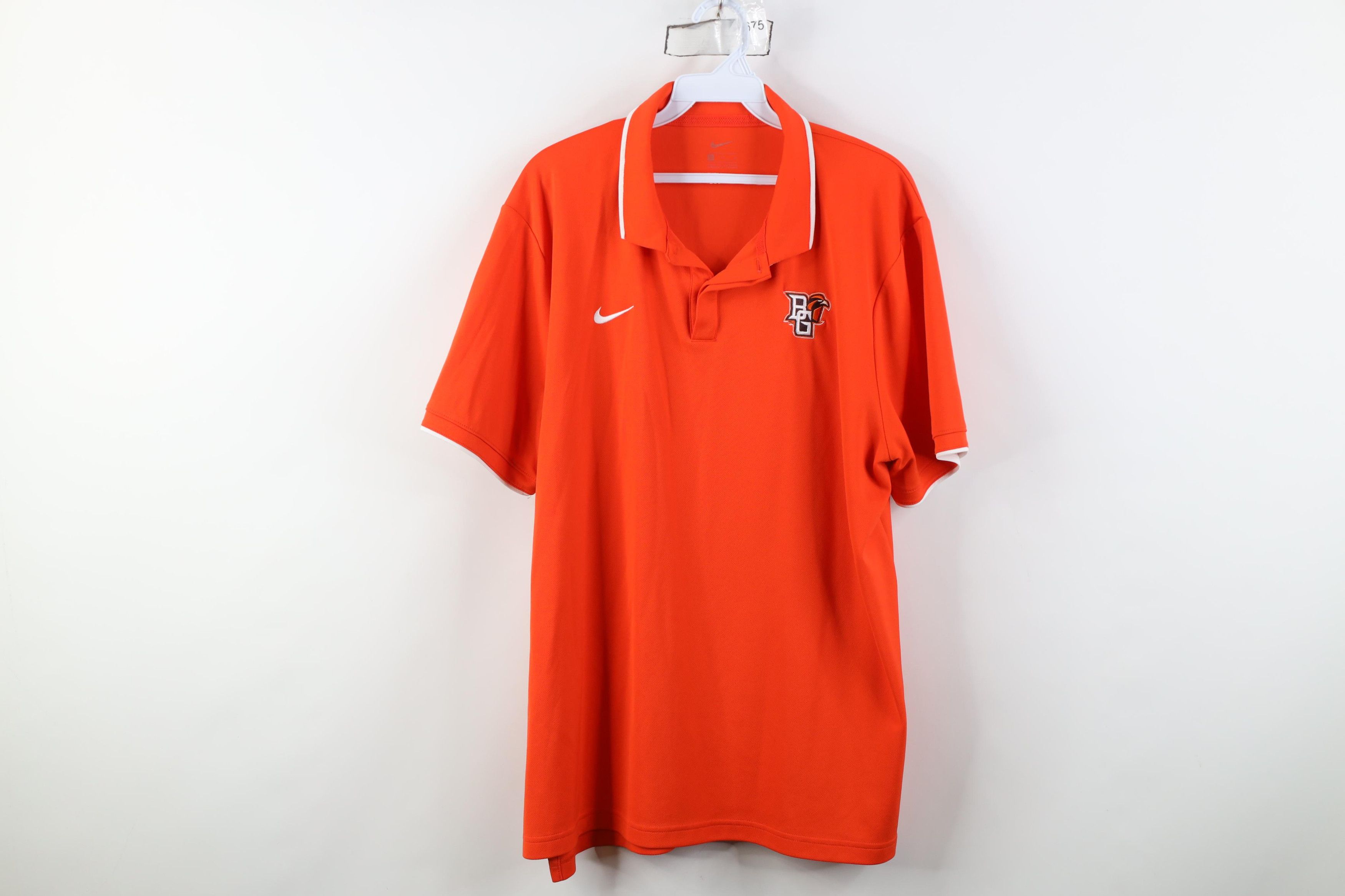 Nike Nike Bowling Green State University Football Polo Orange Size US XL / EU 56 / 4 - 1 Thumbnail
