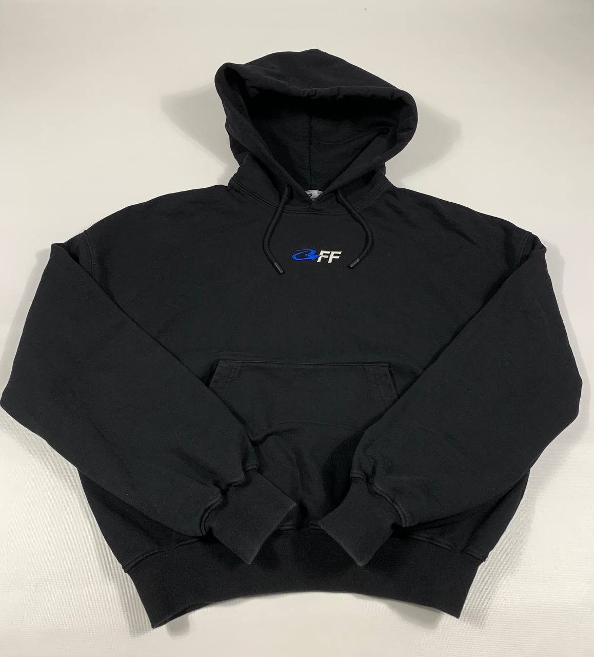Off-White Off-White Exactly The Opposite Black Hoodie Size US S / EU 44-46 / 1 - 5 Thumbnail