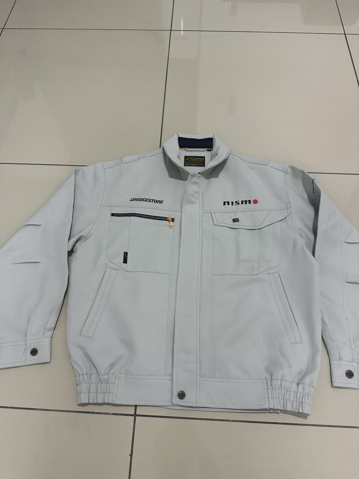 Other Vintage Nismo X Bridgestone WorkWear Jacket Design Size US L / EU 52-54 / 3 - 5 Thumbnail