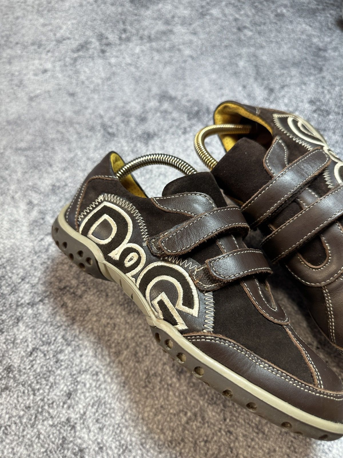 Dolce & Gabbana Vintage Dolce&Gabbana D&G Logo Sneakers Avant Garde Style Size US 7 / IT 37 - 2 Thumbnail