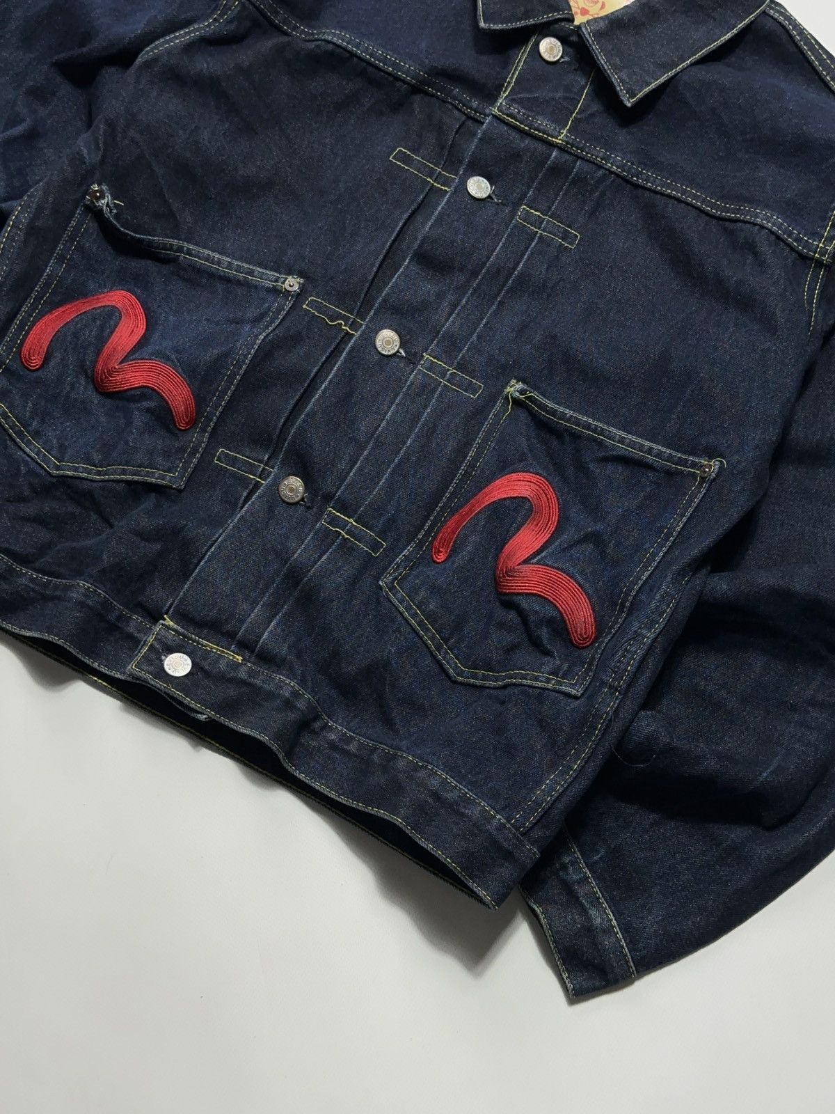 Evisu Evisu Japan Denim Jacket Size US L / EU 52-54 / 3 - 2 Thumbnail