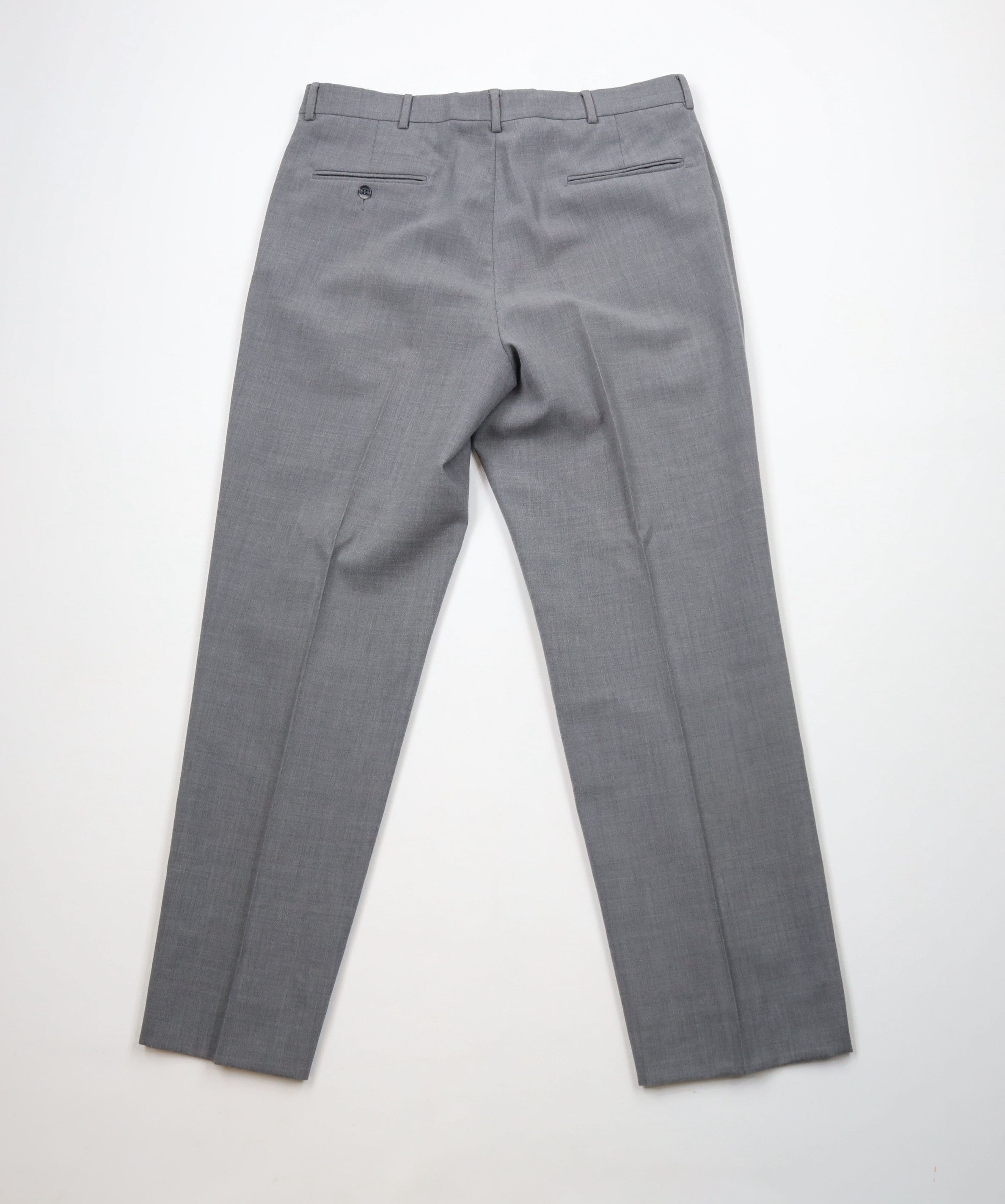 Vintage Vintage 90s Streetwear Wool Blend Wide Leg Chino Pants Gray Size US 36 / EU 52 - 11 Thumbnail
