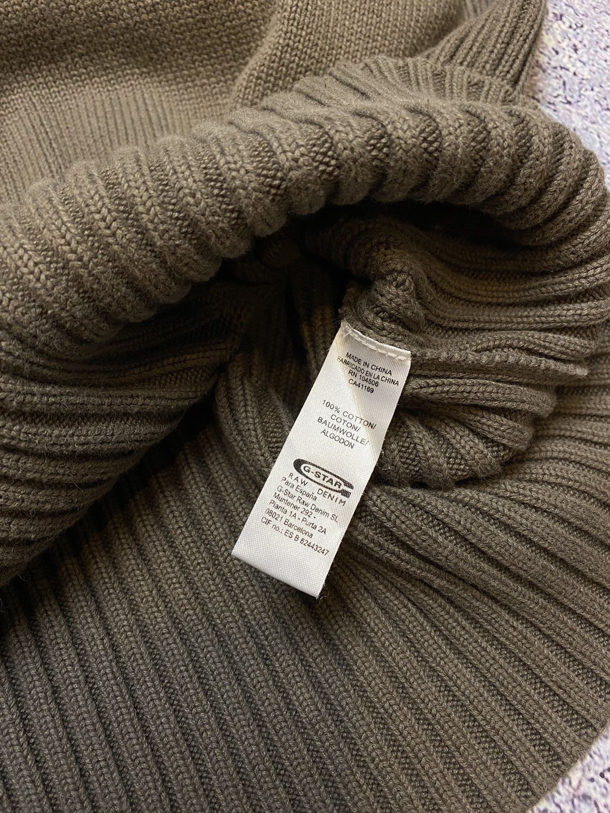 G-Star × Japanese Brand 💥AVANT GARDE G STAR RAW KNIT SWEATER Size US L / EU 52-54 / 3 - 9 Thumbnail