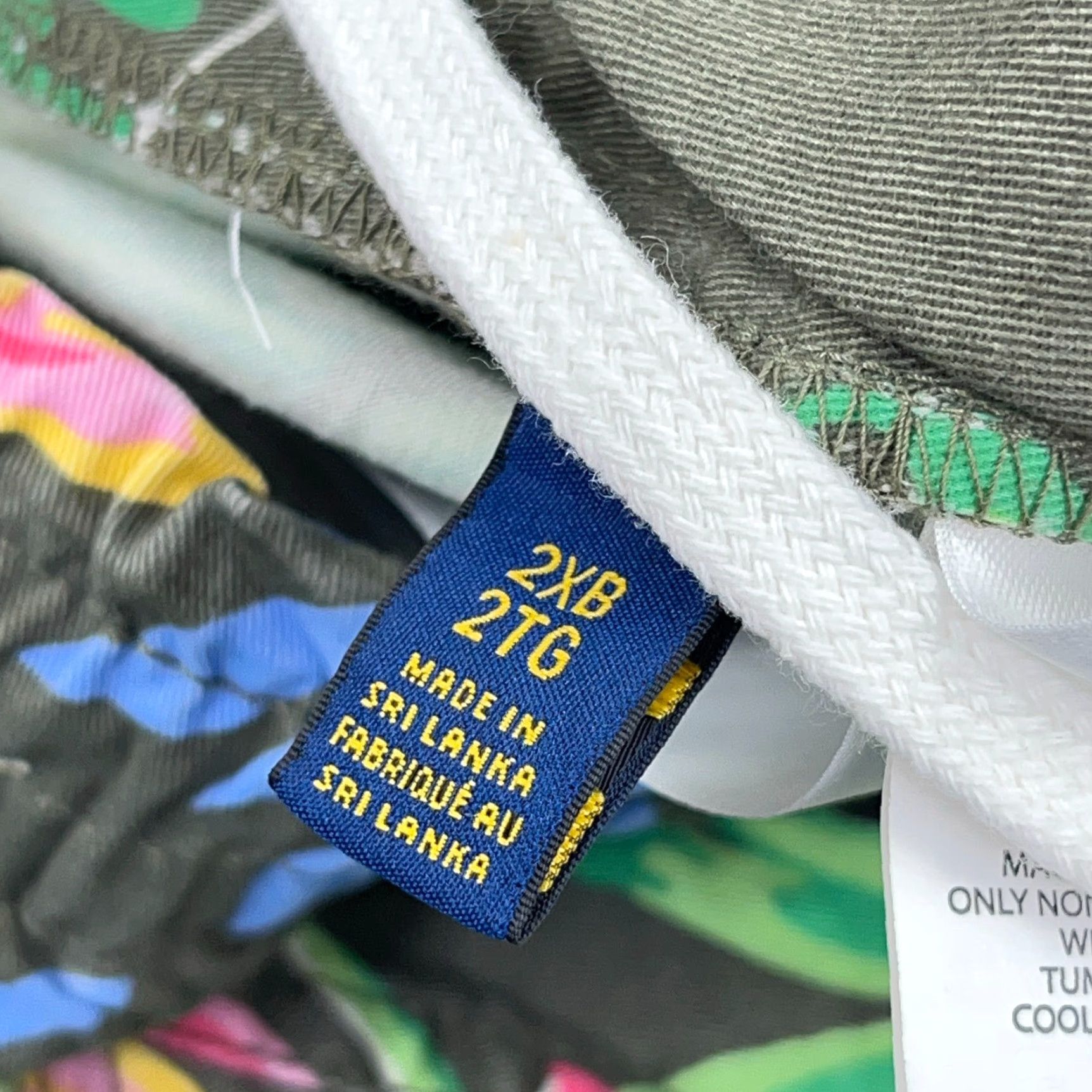 Polo Ralph Lauren Polo Ralph Lauren Swim Trunks Men 2XB Green Pink Floral Stretch Classic Fit Size US XXL / EU 58 / 5 - 4 Thumbnail
