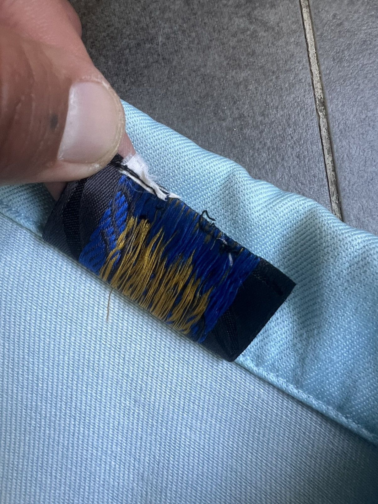 Christian Lacroix Vintage Christian Lacroix embroidered denim blazer Size M / US 6-8 / IT 42-44 - 7 Thumbnail