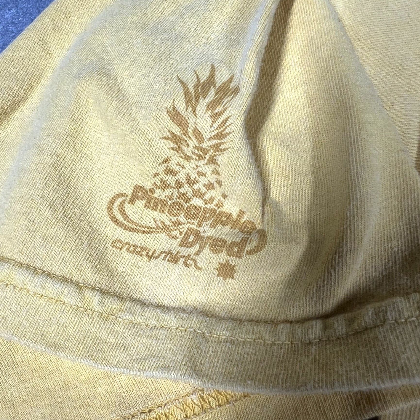 Vintage VINTAGE Crazy Shirts Adopt A Cat Meow Pineapple Dyed Yellow T-Shirt Men 2XL Yellow Cat Graphic Print Crew Neck Short Sleeve Cotton Summer EUC Size US XXL / EU 58 / 5 - 3 Thumbnail