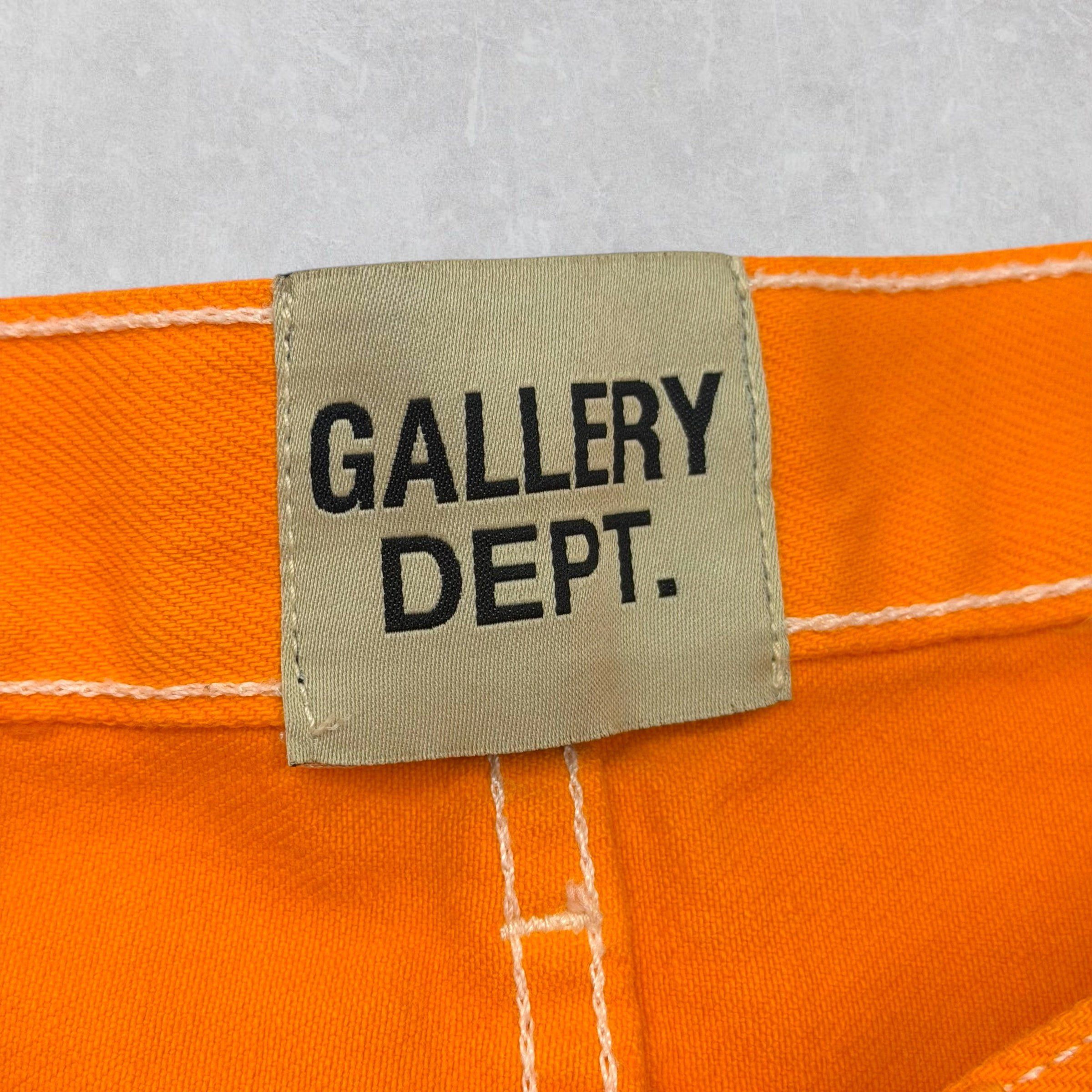 Gallery Dept. Gallery Dept. La Flare Orange Jeans 33 Size US 33 - 7 Thumbnail