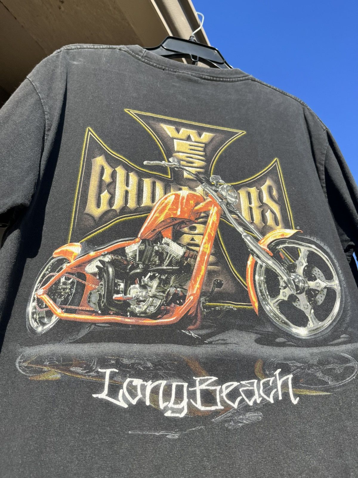 Harley Davidson × Vintage Vintage chopper tee Size US XL / EU 56 / 4 - 4 Thumbnail