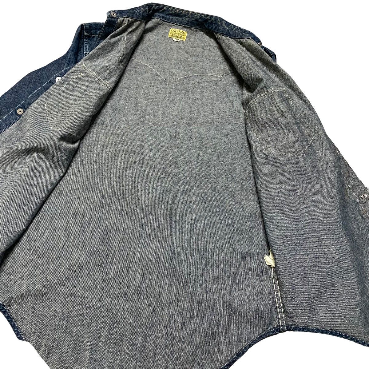 Sugar Cane Vintage Sugarcane Western Denim Shirt Size US M / EU 48-50 / 2 - 14 Thumbnail