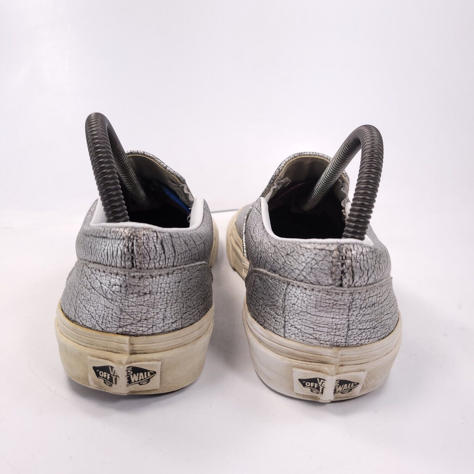 Vans Vans Off the Wall Athletic Shoe Women Size 7.5 721278 Silver Size US 7.5 / IT 37.5 - 3 Thumbnail