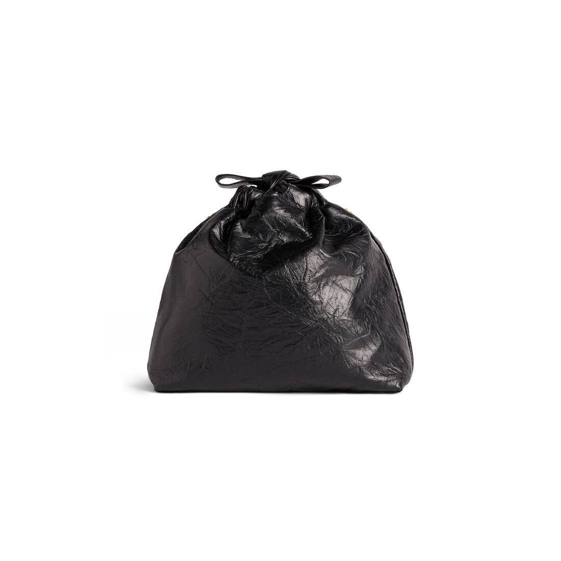 Balenciaga o1tr1nto0226 Size: OS / Crush XS Tote Bag in Black Size ONE SIZE - 4 Thumbnail