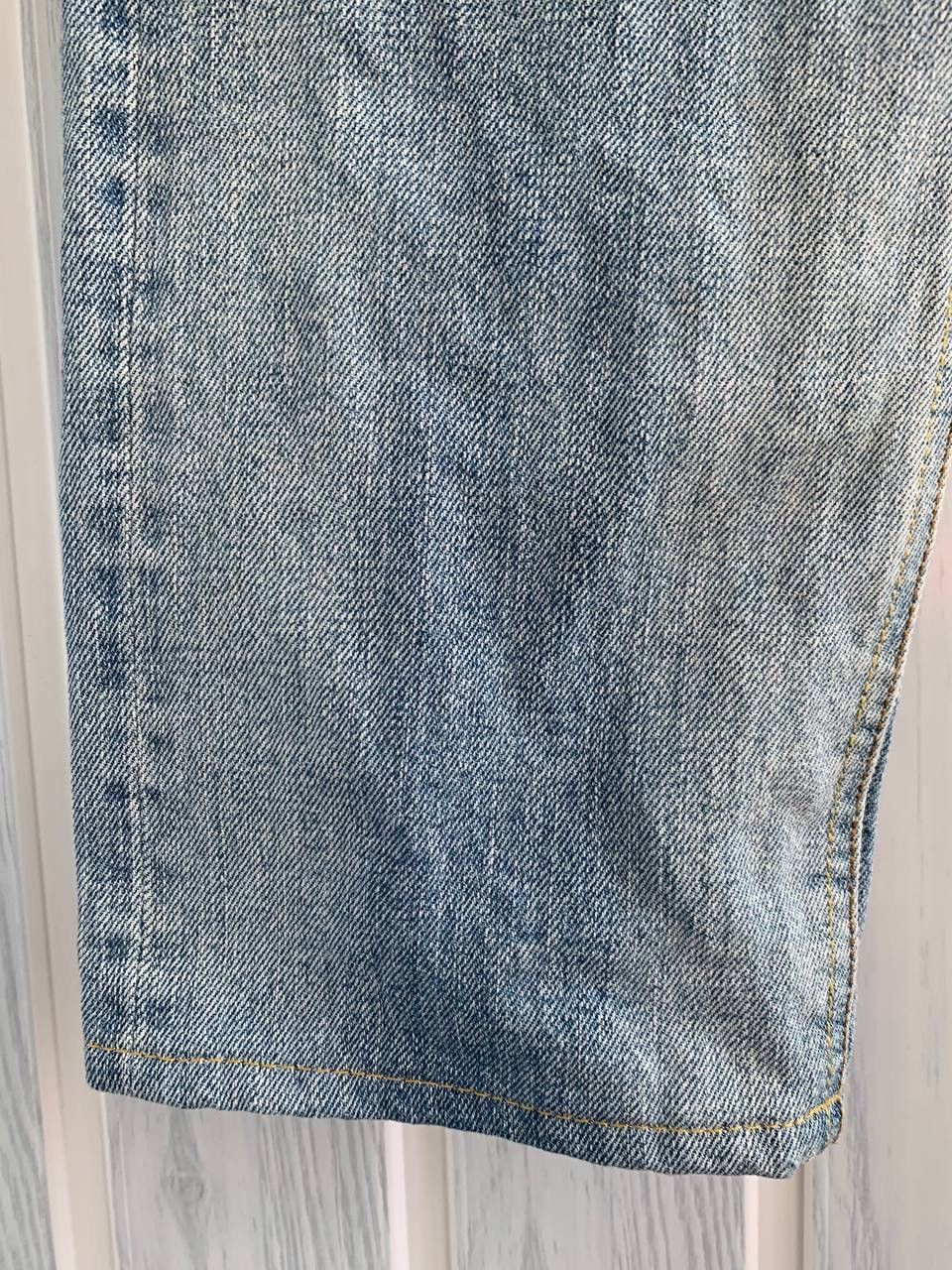 Emmett × Japanese Brand EMMETT Unisex E D Bill Lt Rip Wash 562/m Selvedge Jeans Size US 29 - 15 Thumbnail