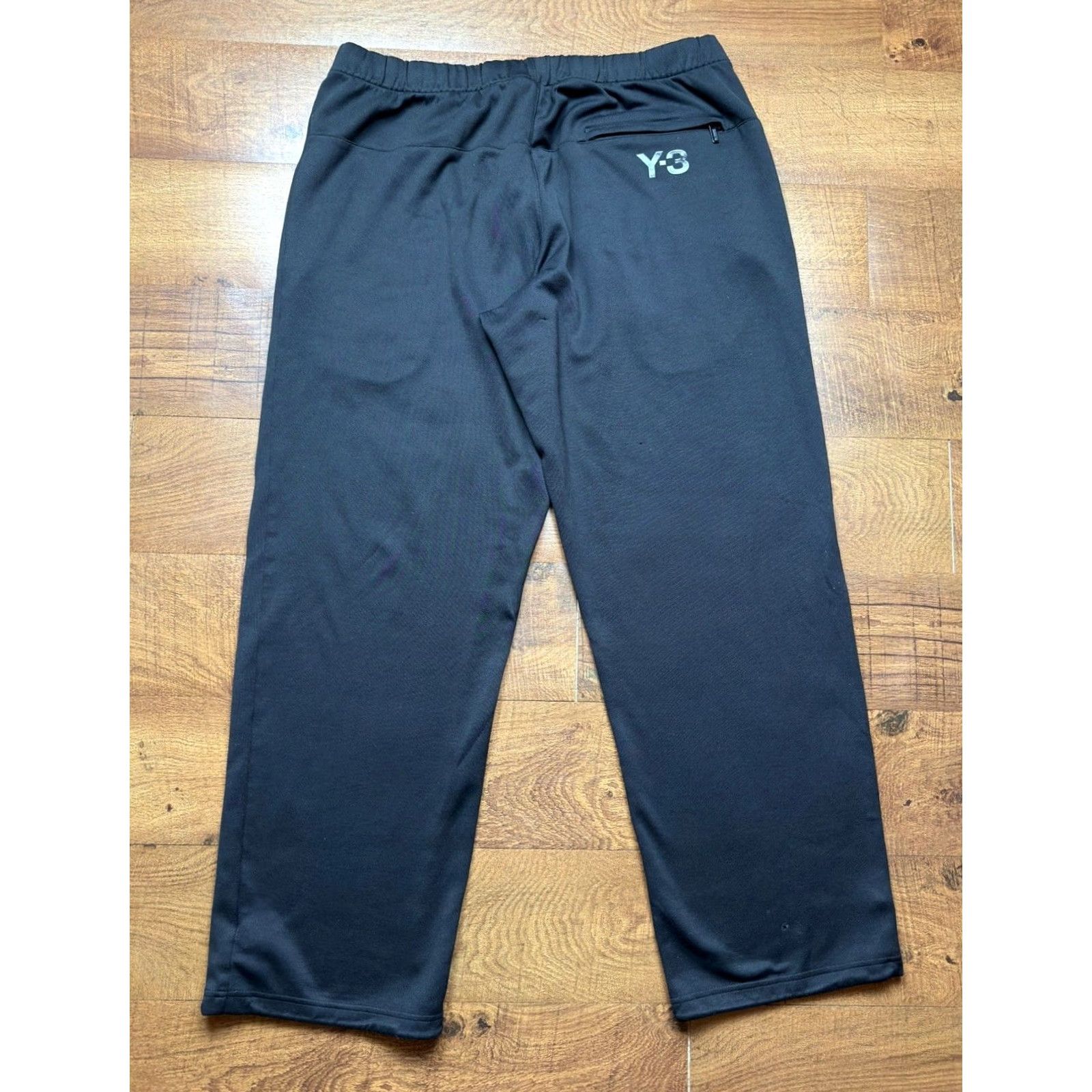 Adidas Adidas Y-3 Yohji Yamamoto Mens XL Heavyweight Tech Sweatpants Black Sweatpants - XL Mens Black Size US 36 / EU 52 - 2 Thumbnail