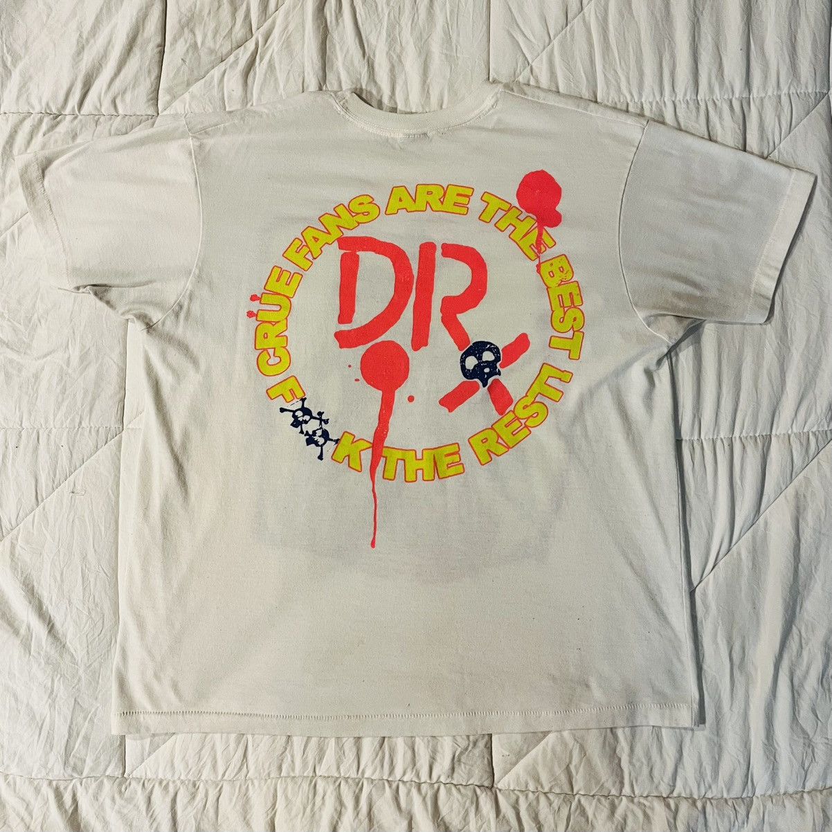 Band Tees × Vintage Vintage 1989 Motley Crue Dr Feel Good Portrait T-Shirt Large Size US L / EU 52-54 / 3 - 2 Thumbnail