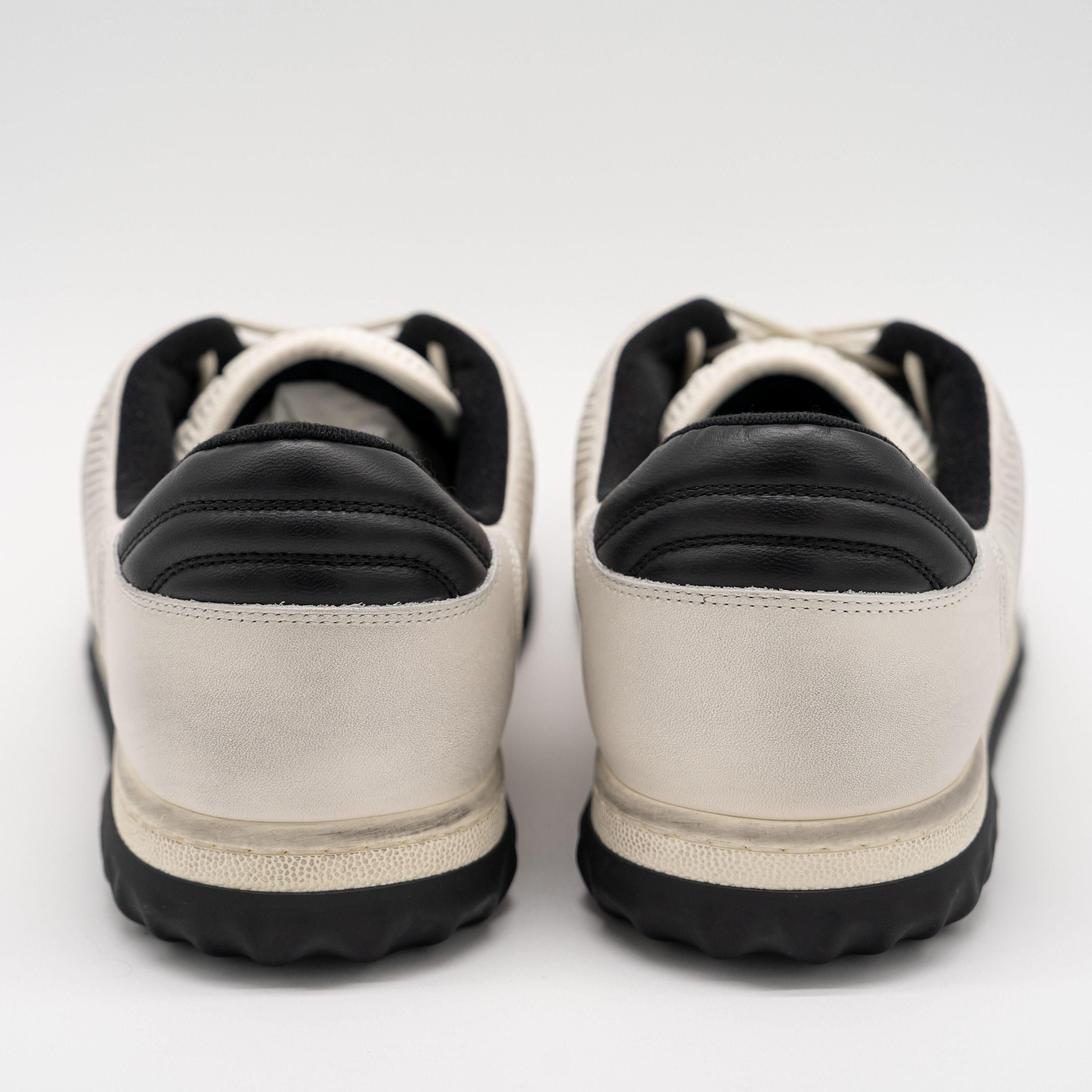 Gucci Gucci MAC80 Sneakers Off White Black GG Leather Size US 13 / EU 46 - 5 Thumbnail