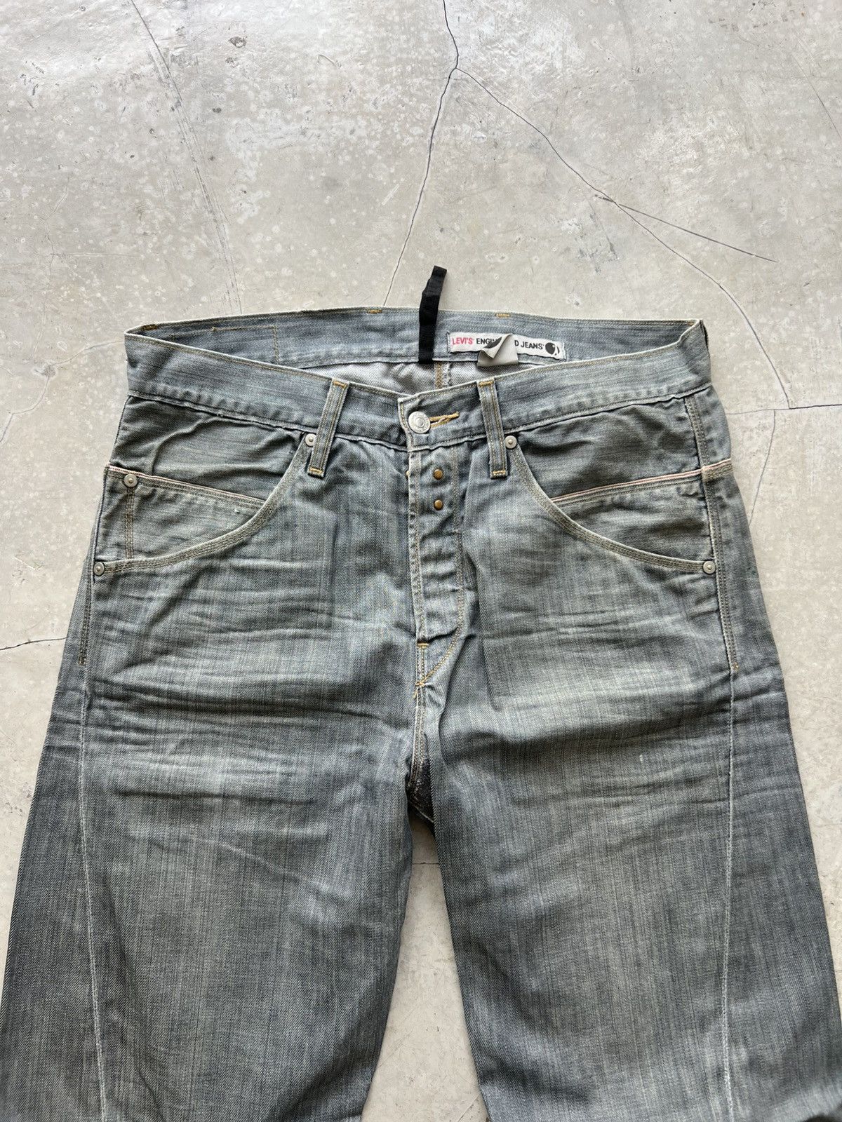 Levi's Levis Engineered Jeans Buckleback Tag W32 Actual 34x34 Size US 32 / EU 48 - 2 Thumbnail