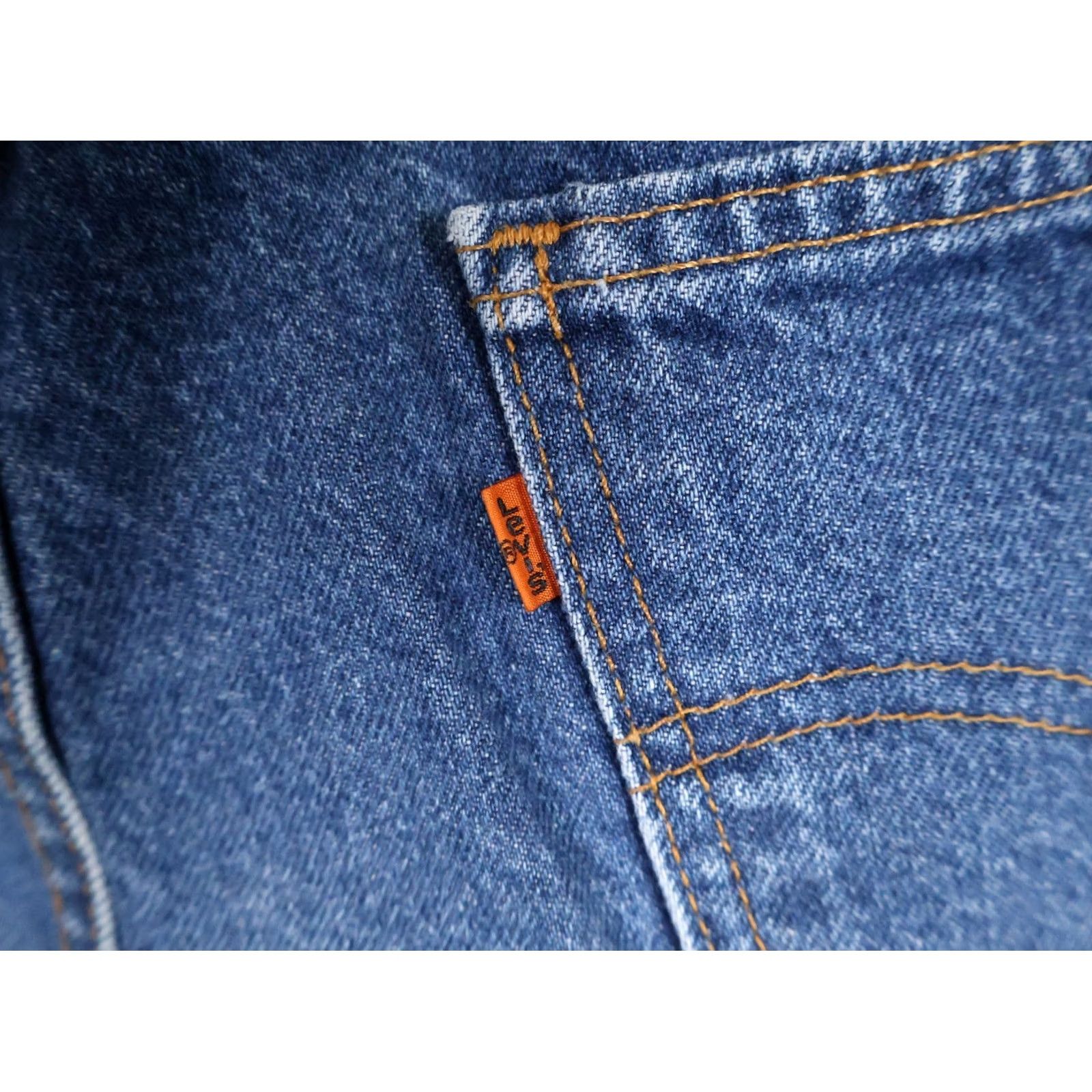 Levi's VINTAGE Levi's 517 Jeans Men Bootcut 1994 38 x 29 Blue Orange Tab VTG 90s Size US 38 / EU 54 - 6 Thumbnail