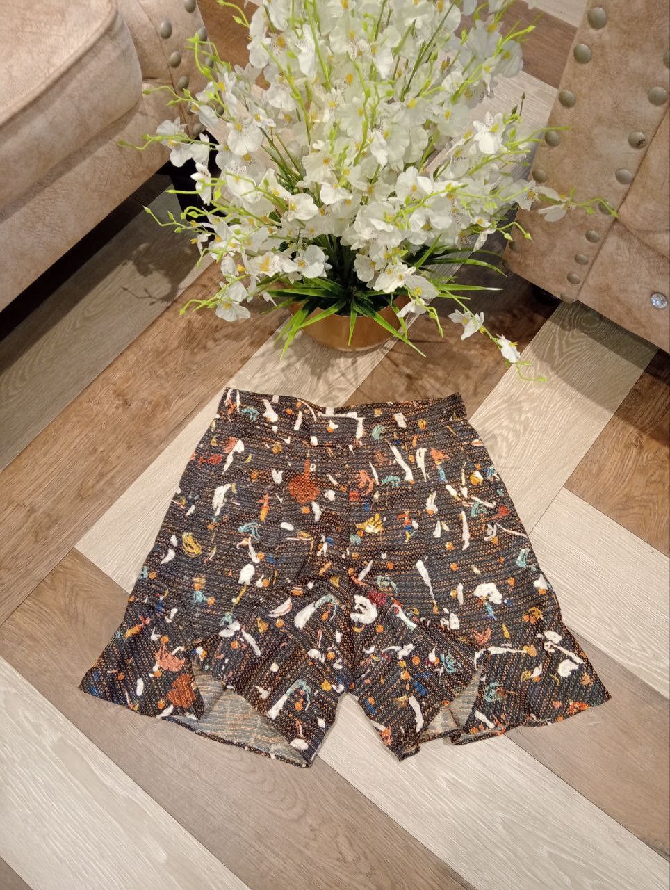Tsumori Chisato VINTAGE TSUMORI CHISATO ISSEY MIYAKE PRINTED SHORTPANTS Size 28" / US 6 / IT 42 - 1 Thumbnail