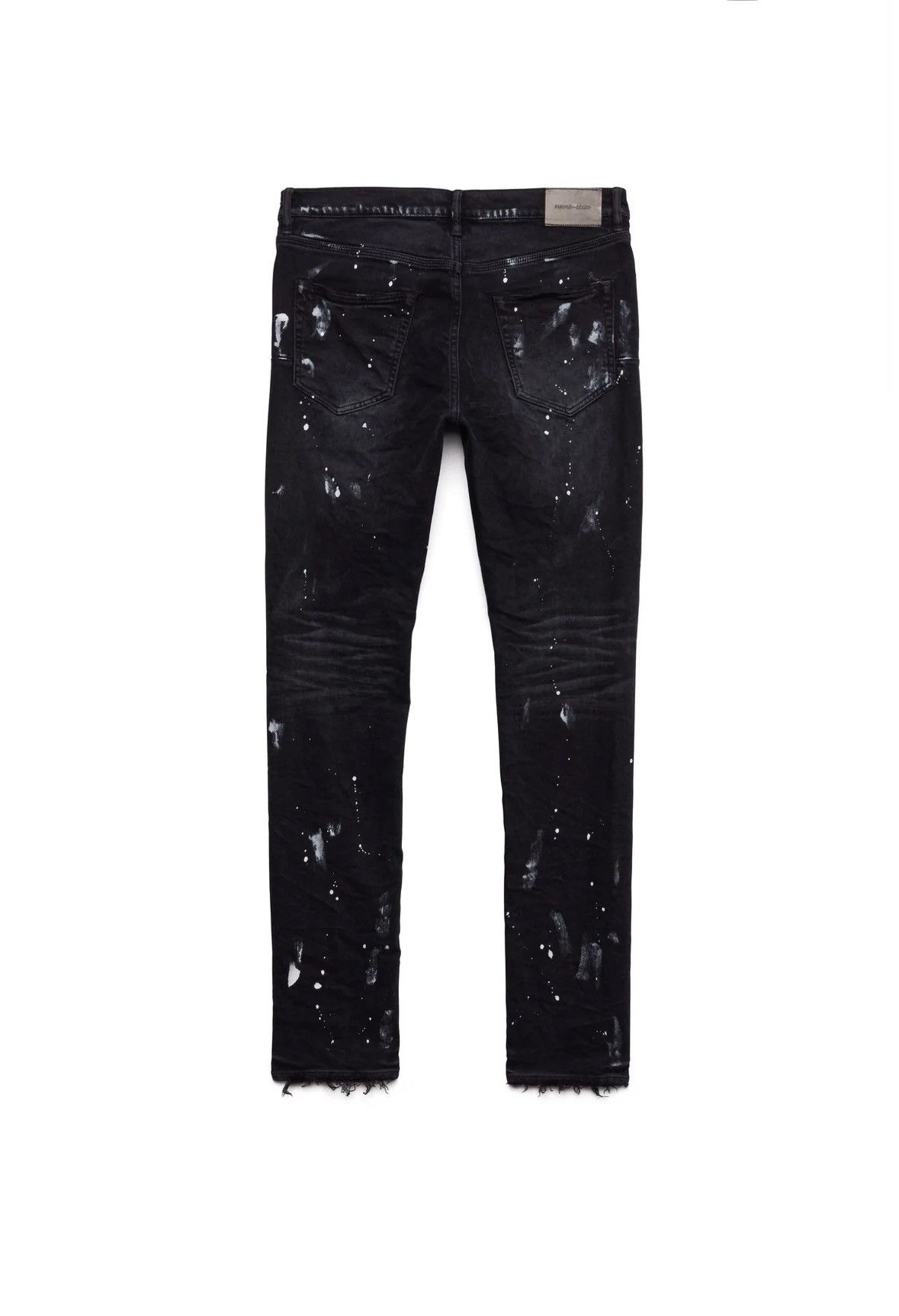 Purple P001 Black Resin Knee Slit Size US 31 - 21 Thumbnail
