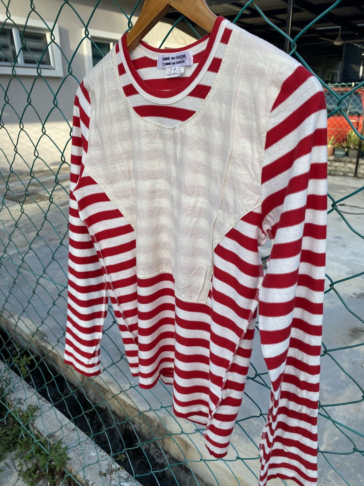 Comme des Garcons AD2010 Comme des Garcons breton striped tshirt Size S / US 4 / IT 40 - 3 Thumbnail
