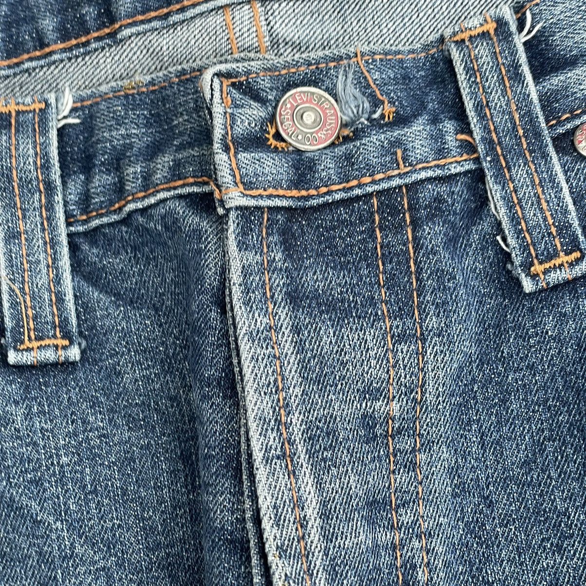 Levi's × Levi's Made & Crafted × Levi's Vintage Clothing “PECULIAR 80s SELVEDGED 501 LEVIS” VINTAGE WEIRD LEVIS DENIM Size US 36 / EU 52 - 2 Thumbnail