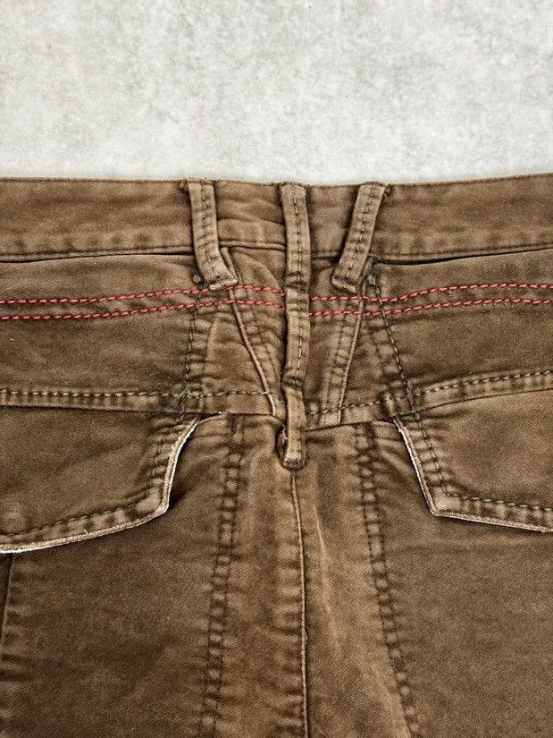 Marithe + Francois Girbaud 2000s Marithé + François Girbaud Brown Signature Pants Size US 32 / EU 48 - 9 Thumbnail
