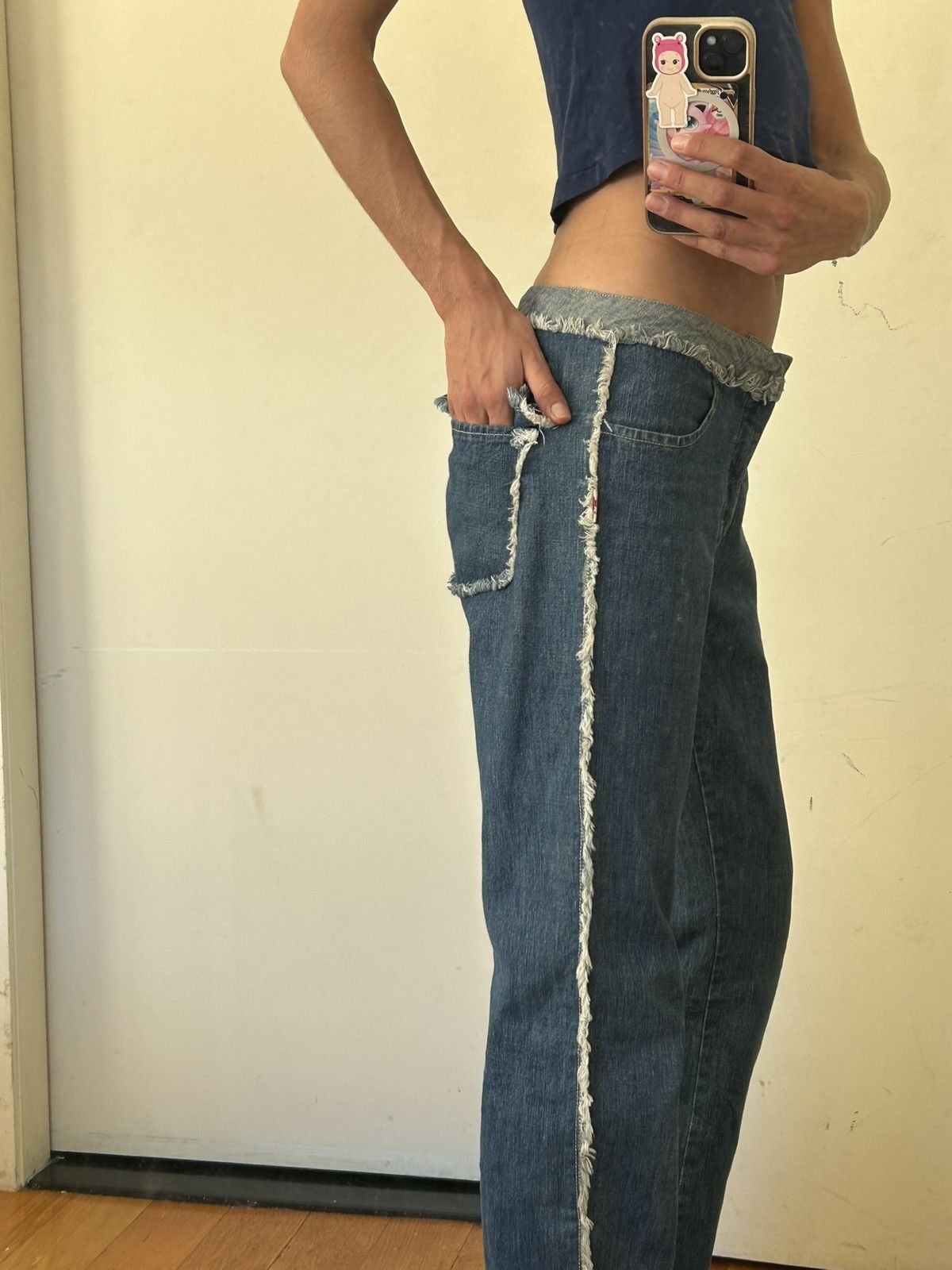 Jean Paul Gaultier JPG vintage rare jeans Size 24" / US 00 / IT 34 - 3 Thumbnail