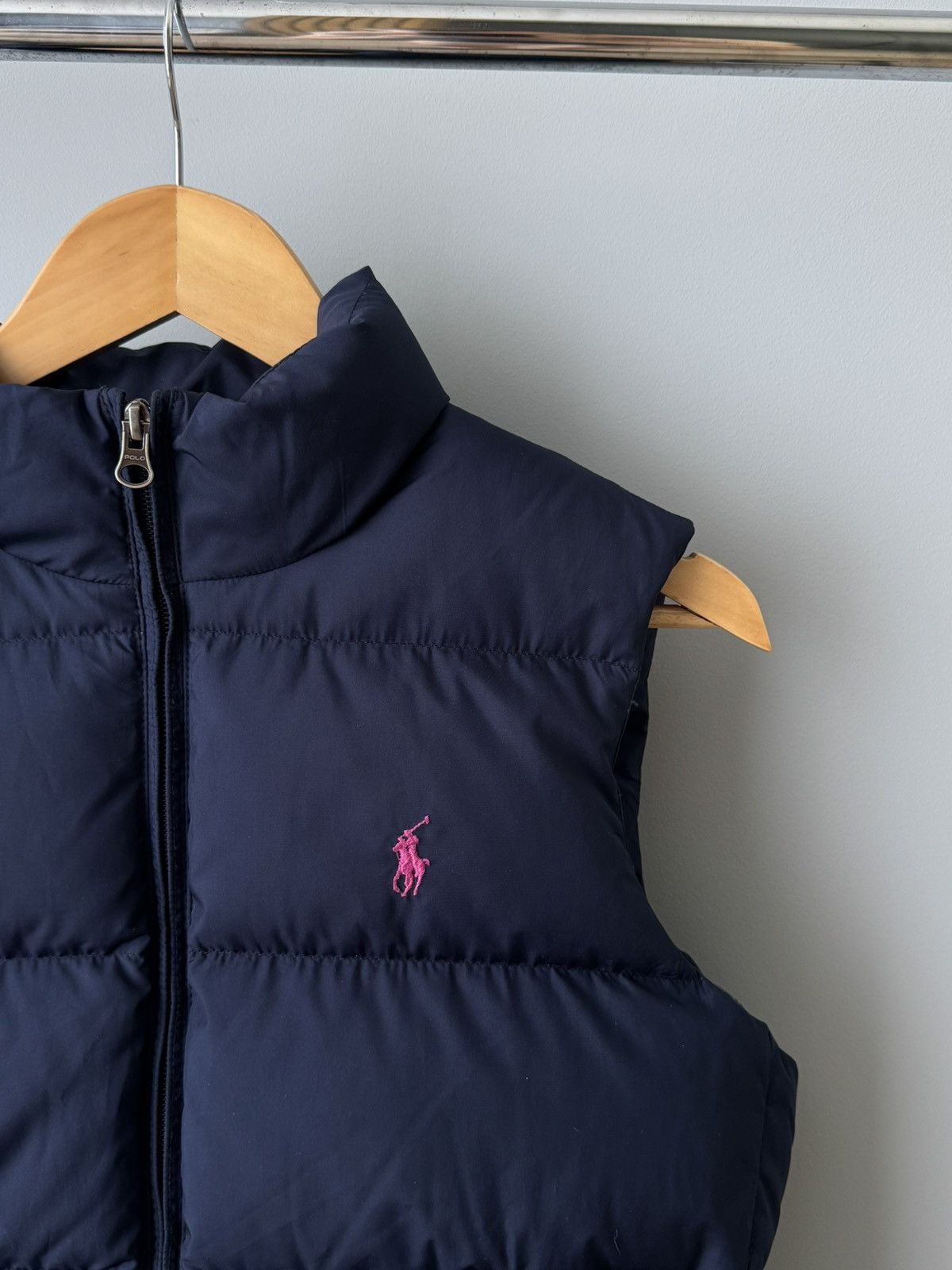 Polo Ralph Lauren Vintage Polo Ralph Lauren Puffer Vest Navy Dark Blue Size S Size S / US 4 / IT 40 - 3 Thumbnail
