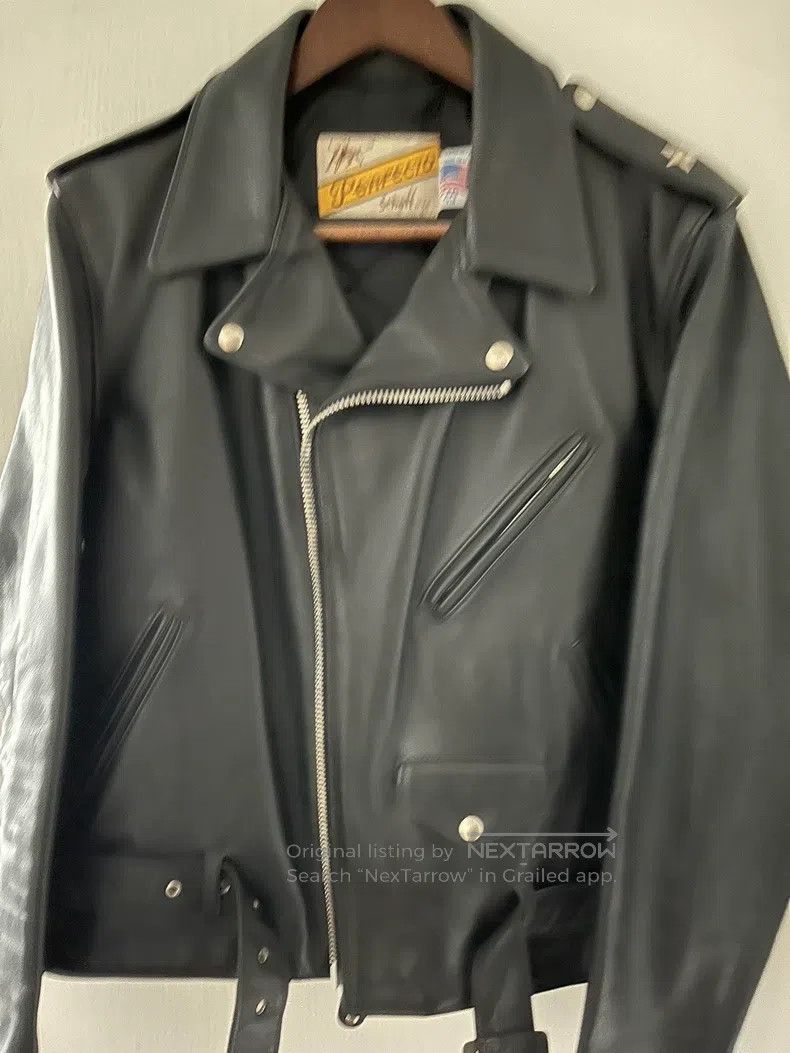 Schott Schott Motorcycle leather coat Size US L / EU 52-54 / 3 - 2 Thumbnail