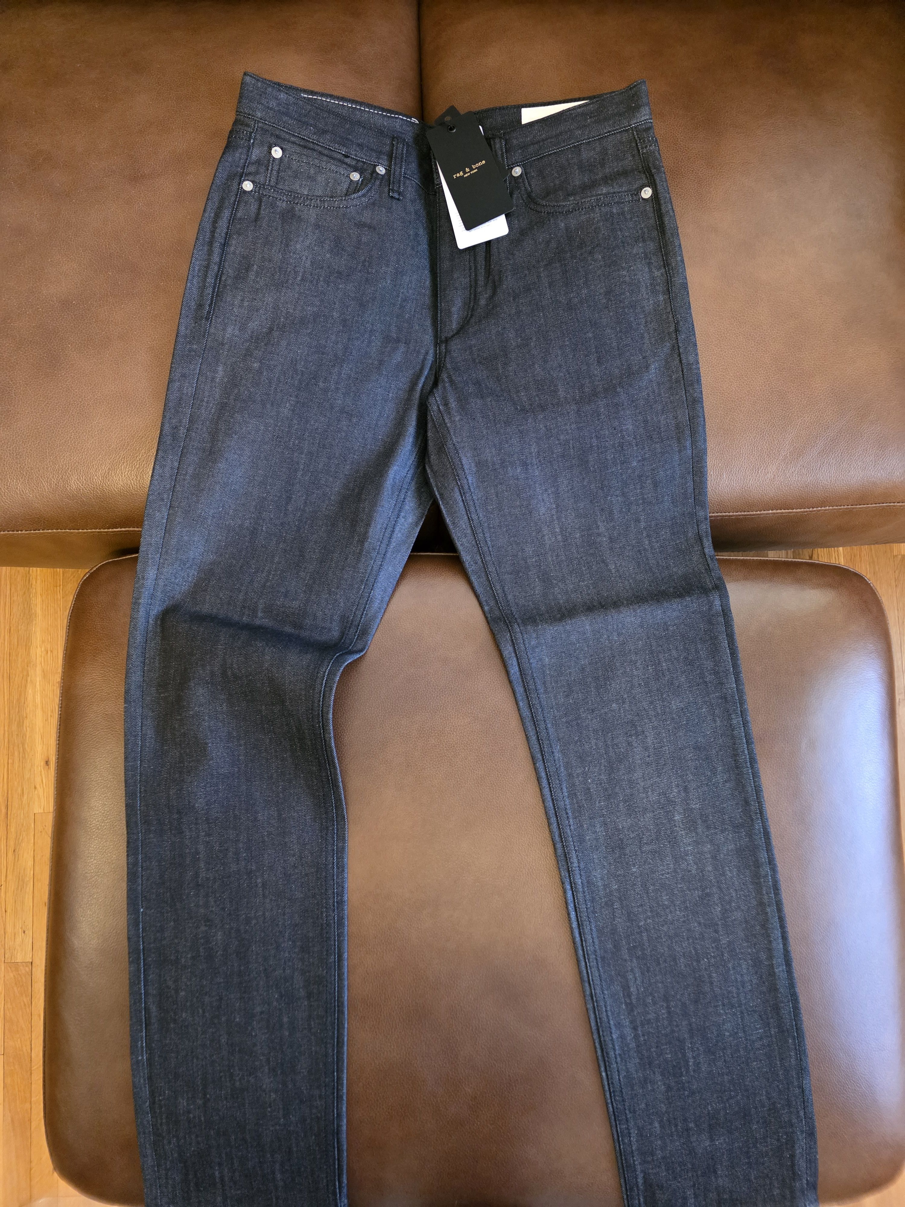 Rag & Bone Raw Denim Jeans Fit 2 Size US 30 / EU 46 - 2 Thumbnail