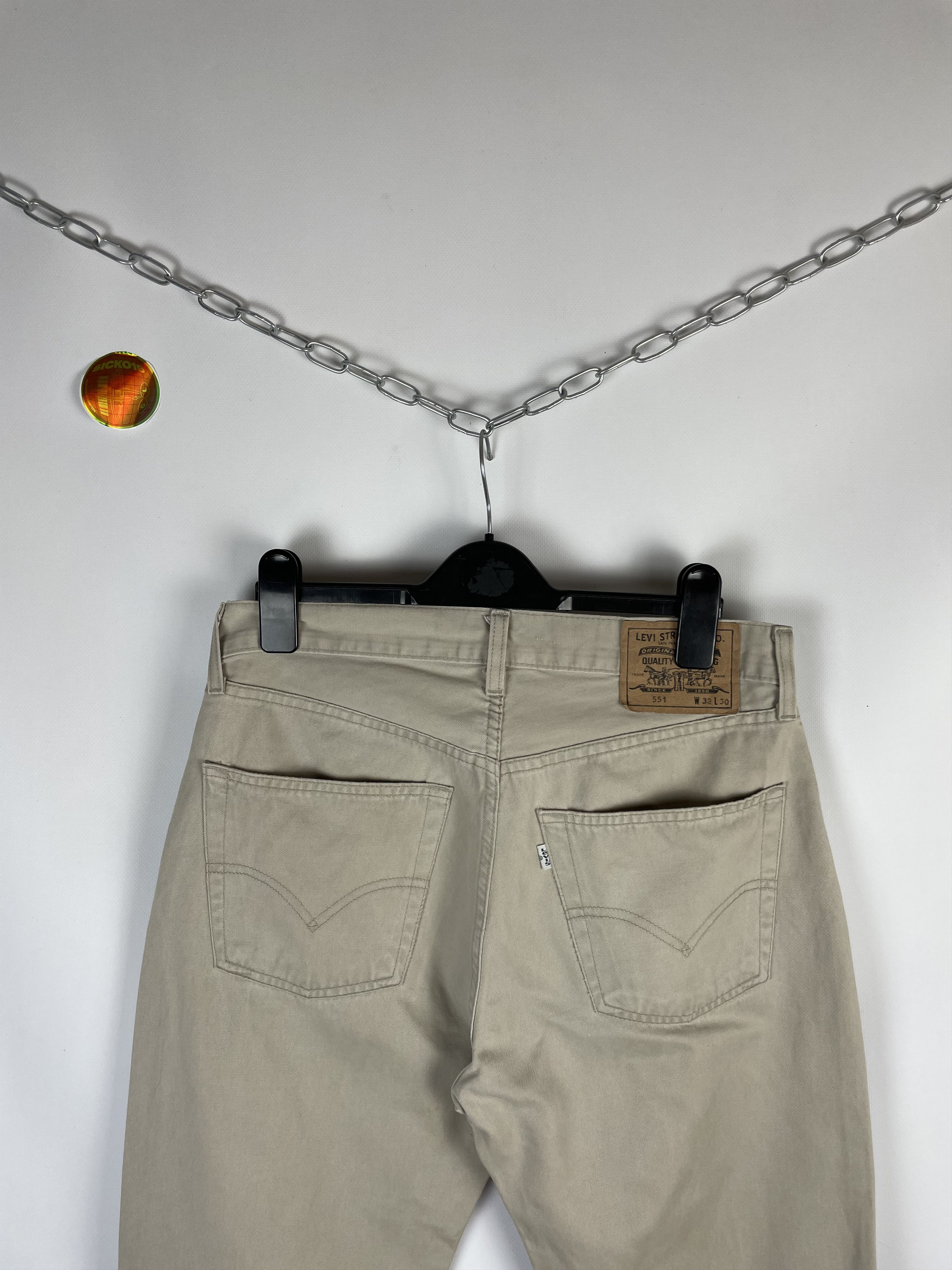 Levi's Vintage 90s Levi's Pants Denim 551 Jeans Size US 32 / EU 48 - 3 Thumbnail