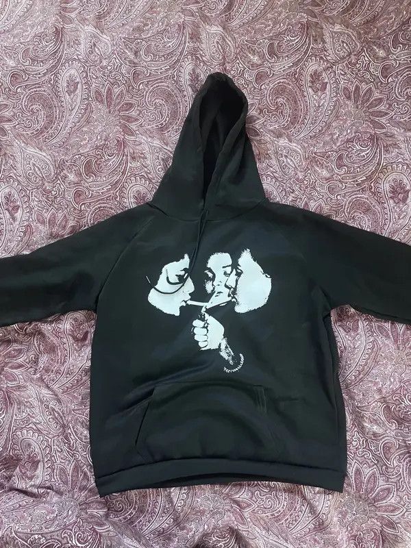VIBE Y2K American Style Hoodies Sweatshirt Korean Loose Paired Size US L / EU 52-54 / 3 - 8 Thumbnail