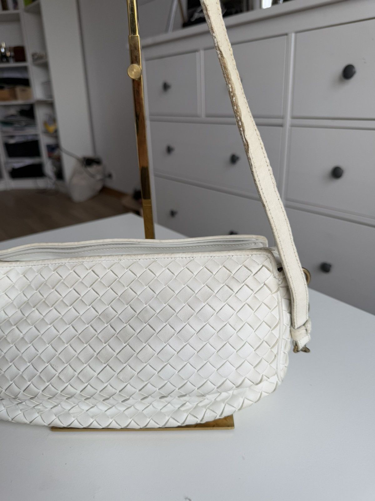 Bottega Veneta × Designer × Vintage Bottega Veneta leather crossbody shoulder bag designer luxury Size ONE SIZE - 4 Thumbnail