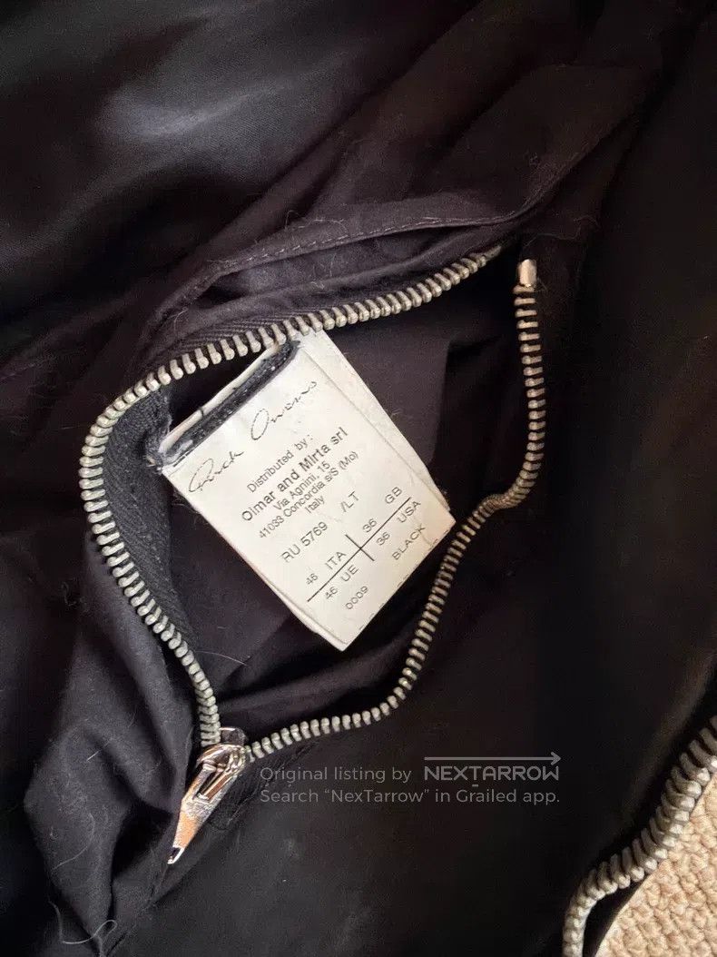 Rick Owens Rick Owens Cowhide leather jacket Size US S / EU 44-46 / 1 - 5 Thumbnail